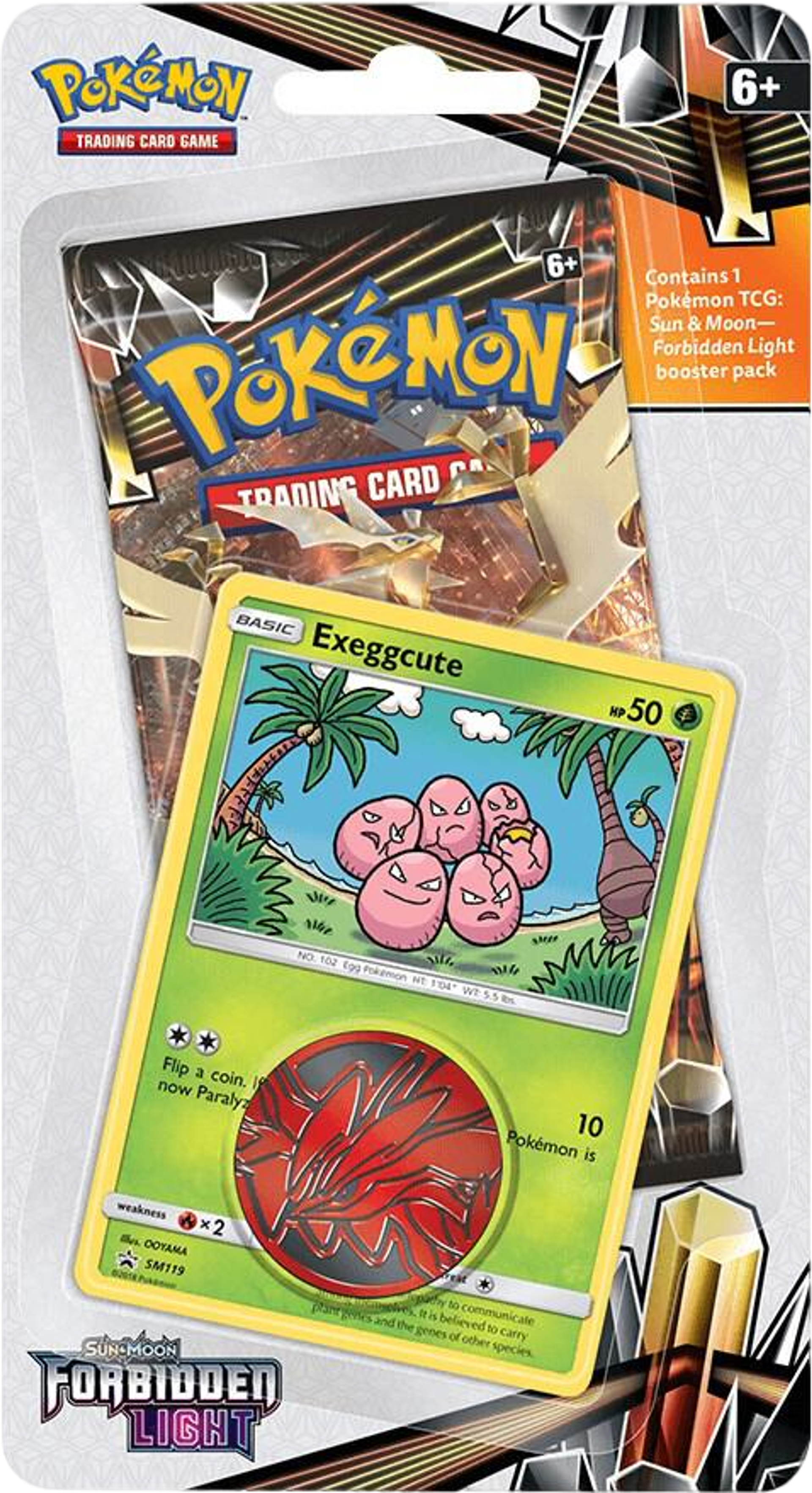 Product image for Forbidden Light Single Pack Blister [Exeggcute]