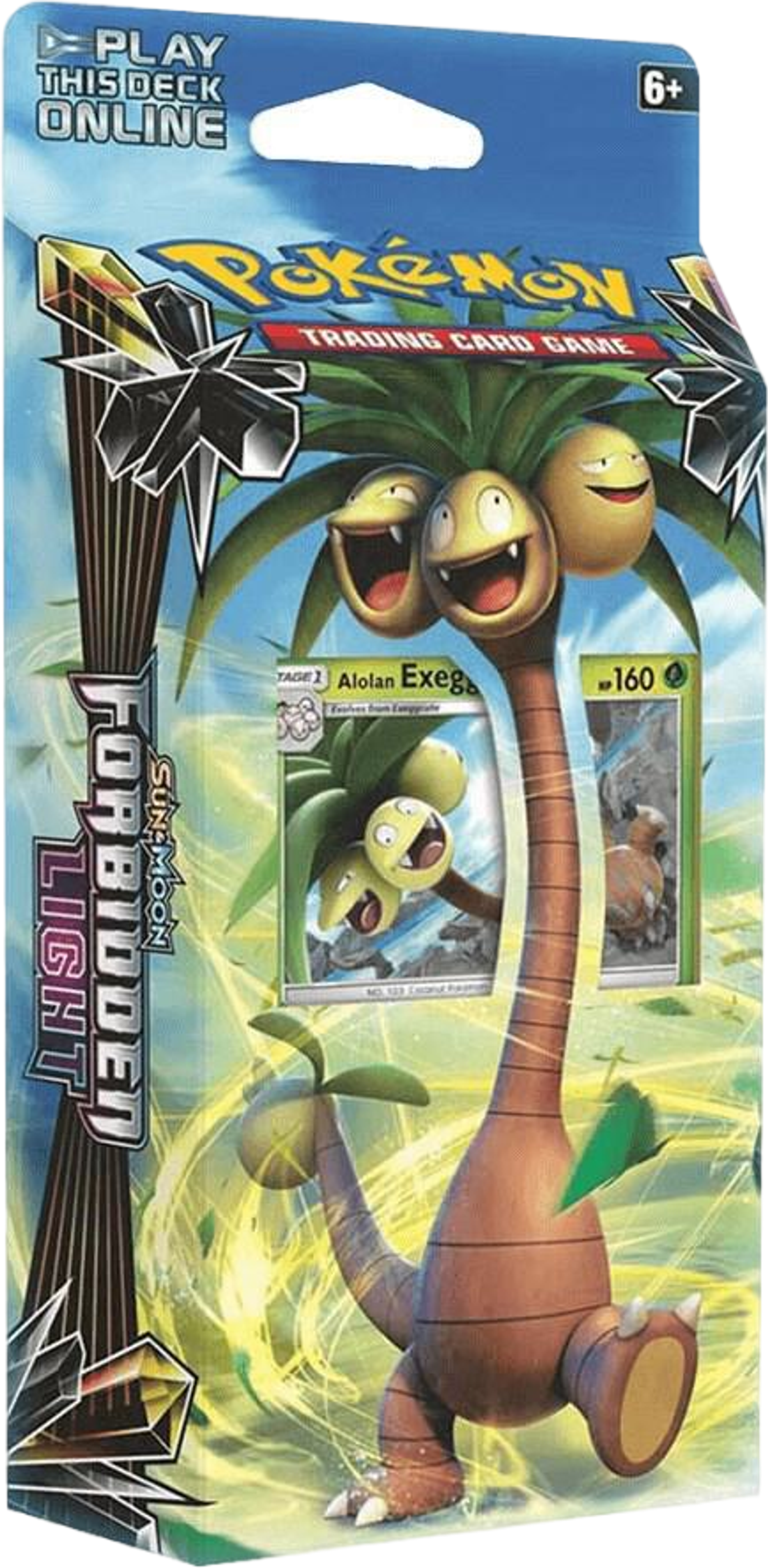 Product image for Forbidden Light Theme Deck - "Tropical Takedown" [Alolan Exeggutor]