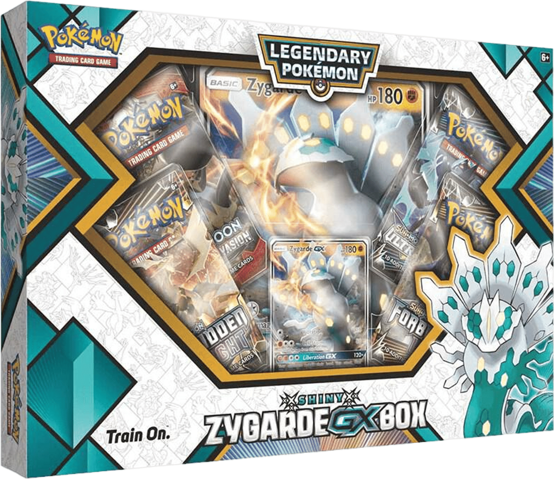 Shining Legends: Shiny Zygarde GX Box from Shining Legends - Pokémon