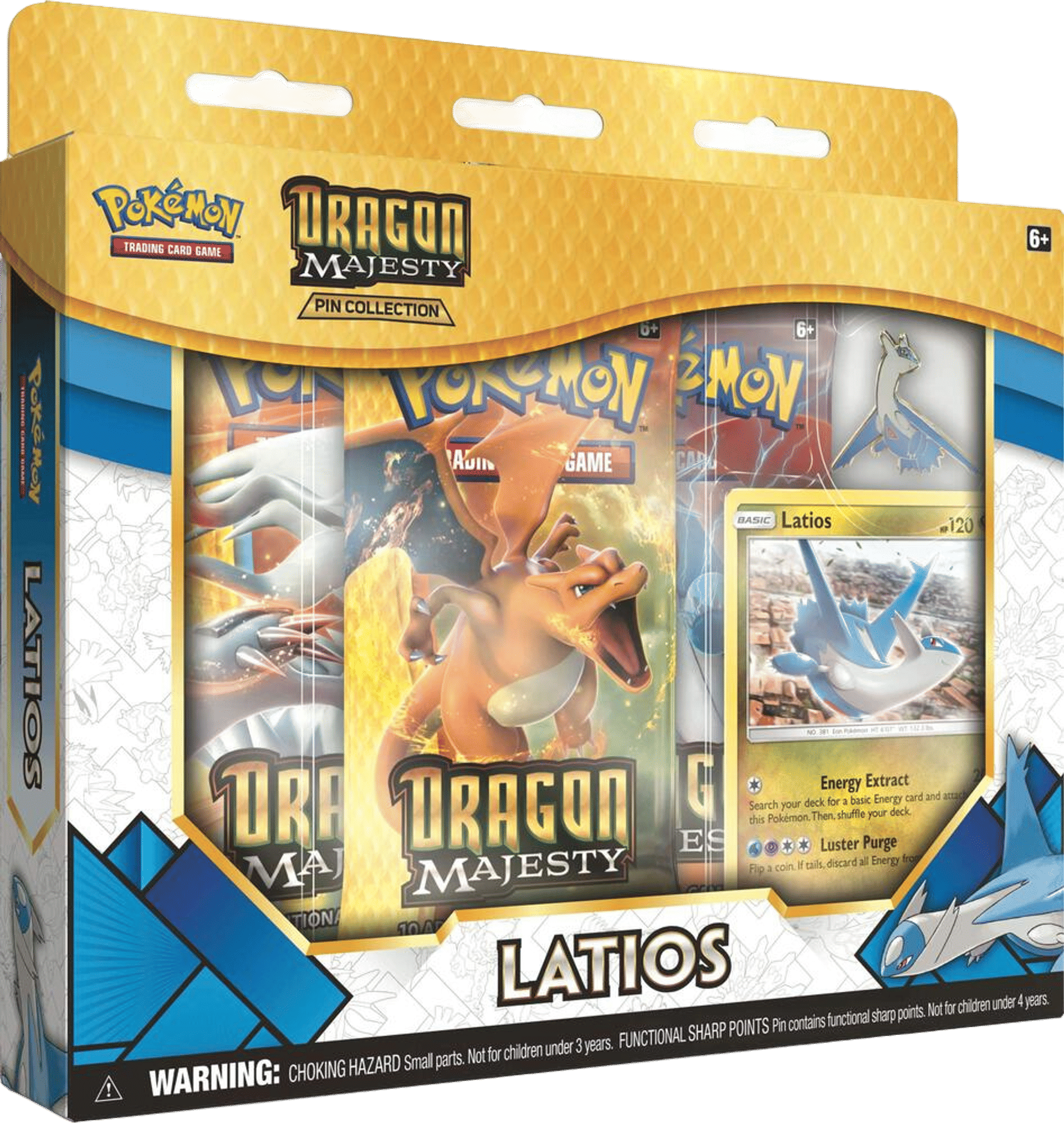 Product image for Dragon Majesty Pin Collection [Latios]