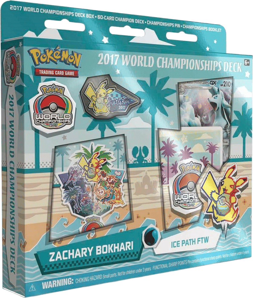 2017 World Championship Deck: Zachary Bokhari (Ice Path FTW) — World Championship Decks — Pokemon