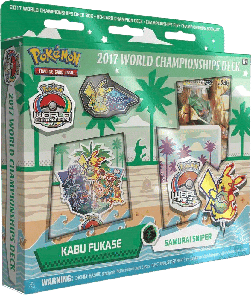 2017 World Championship Deck: Kabu Fukase (Samurai Sniper) — World Championship Decks — Pokemon