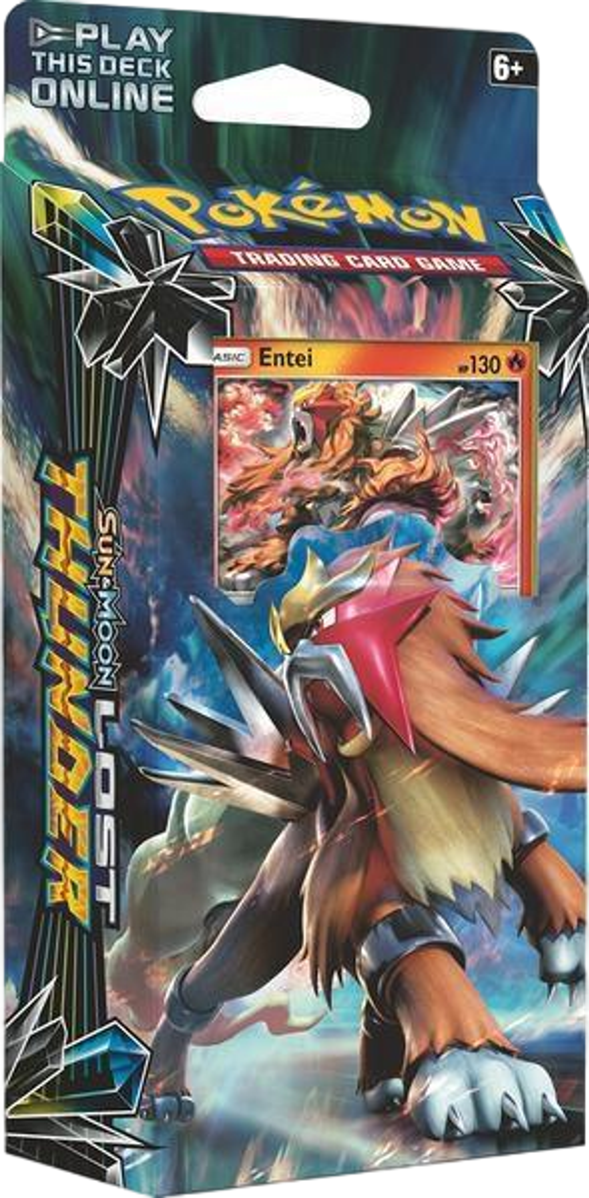 Product image for Lost Thunder Theme Deck - "Blazing Volcano" [Entei]