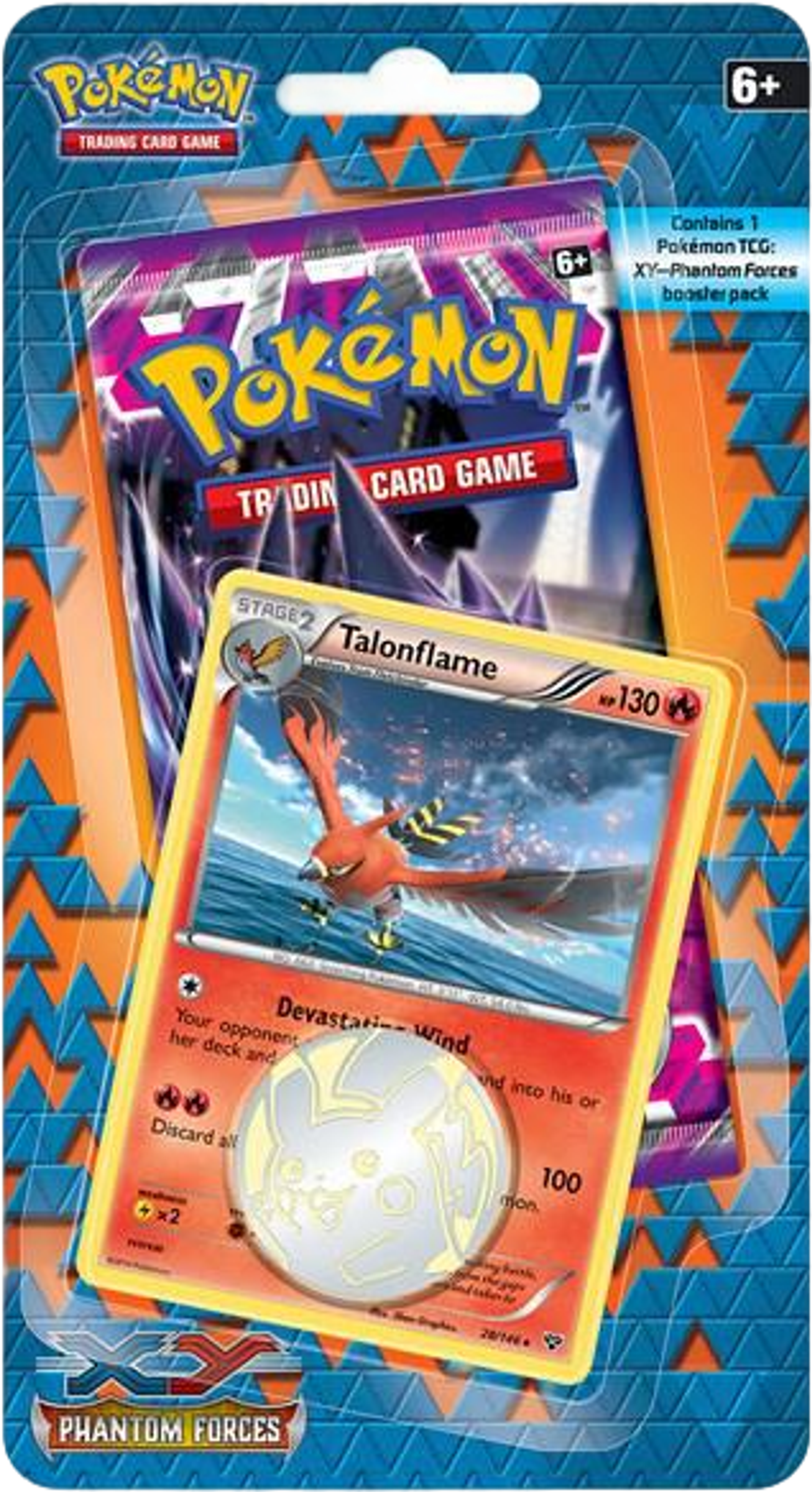 Product image for Phantom Forces Single Pack Blister [Talonflame]
