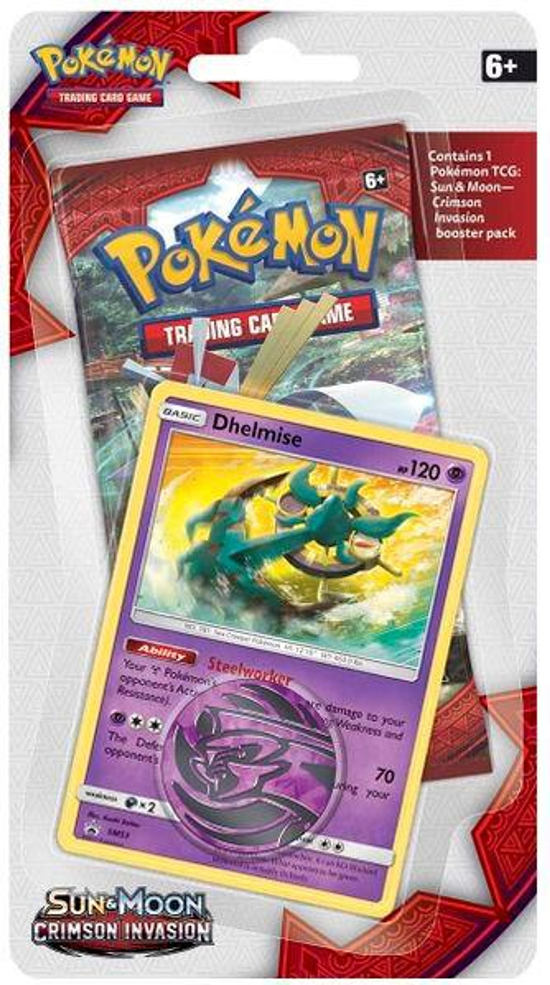 Product image for Crimson Invasion Single Pack Blister [Dhelmise]