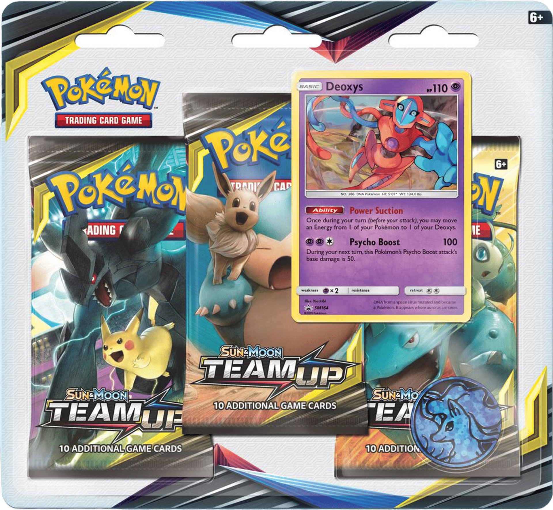 Product image for Blister 3-Pack de Team Up: Deoxys