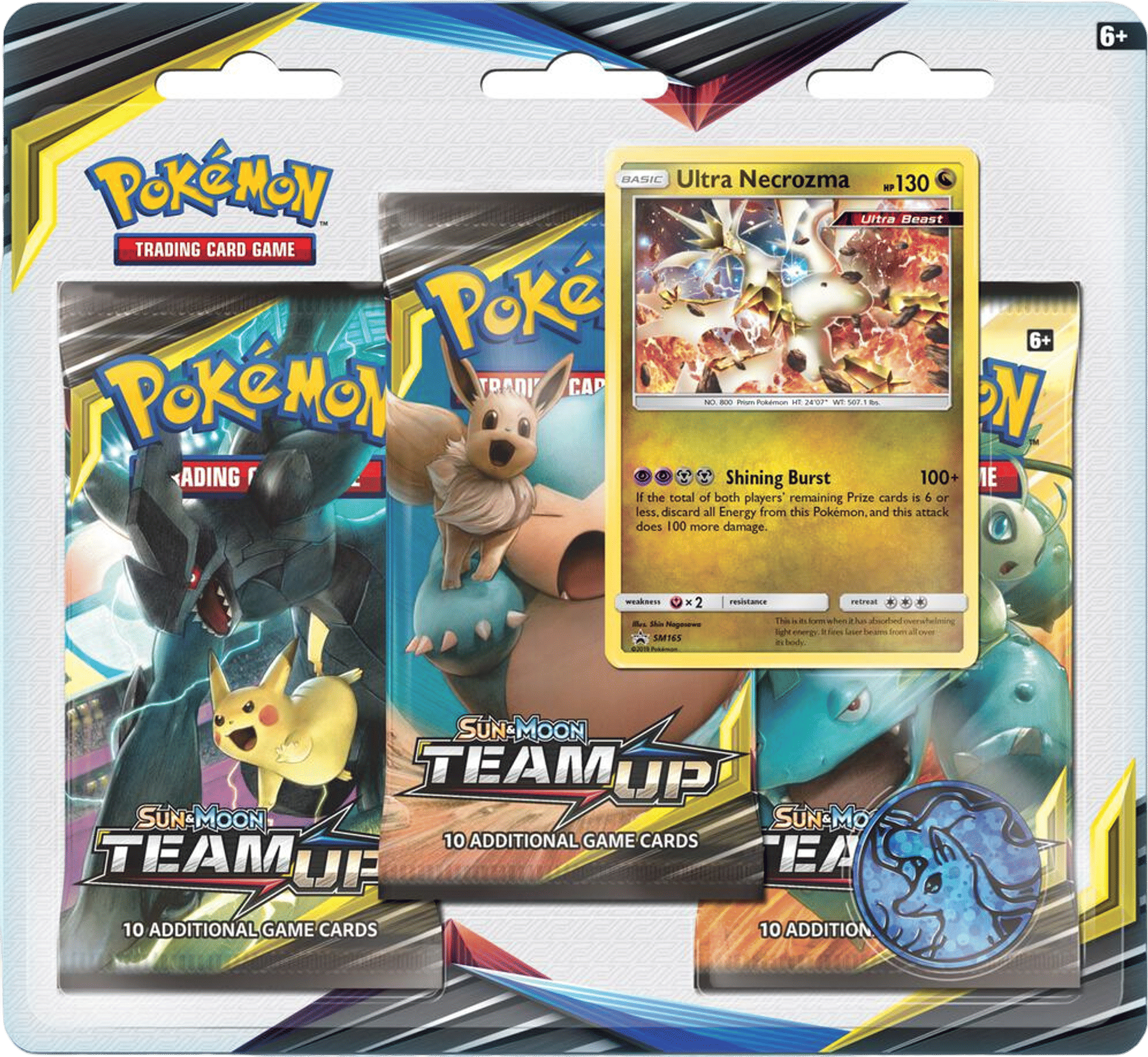 Product image for Blister 3-Pack de Team Up: Ultra Necrozma