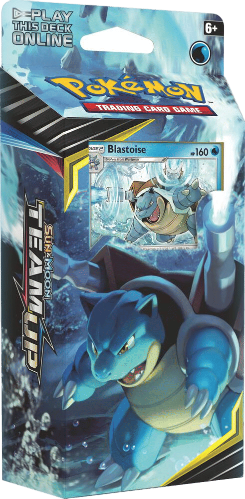Team Up Theme Deck - "Torrential Cannon" [Blastoise] — SM - Team Up — Pokemon