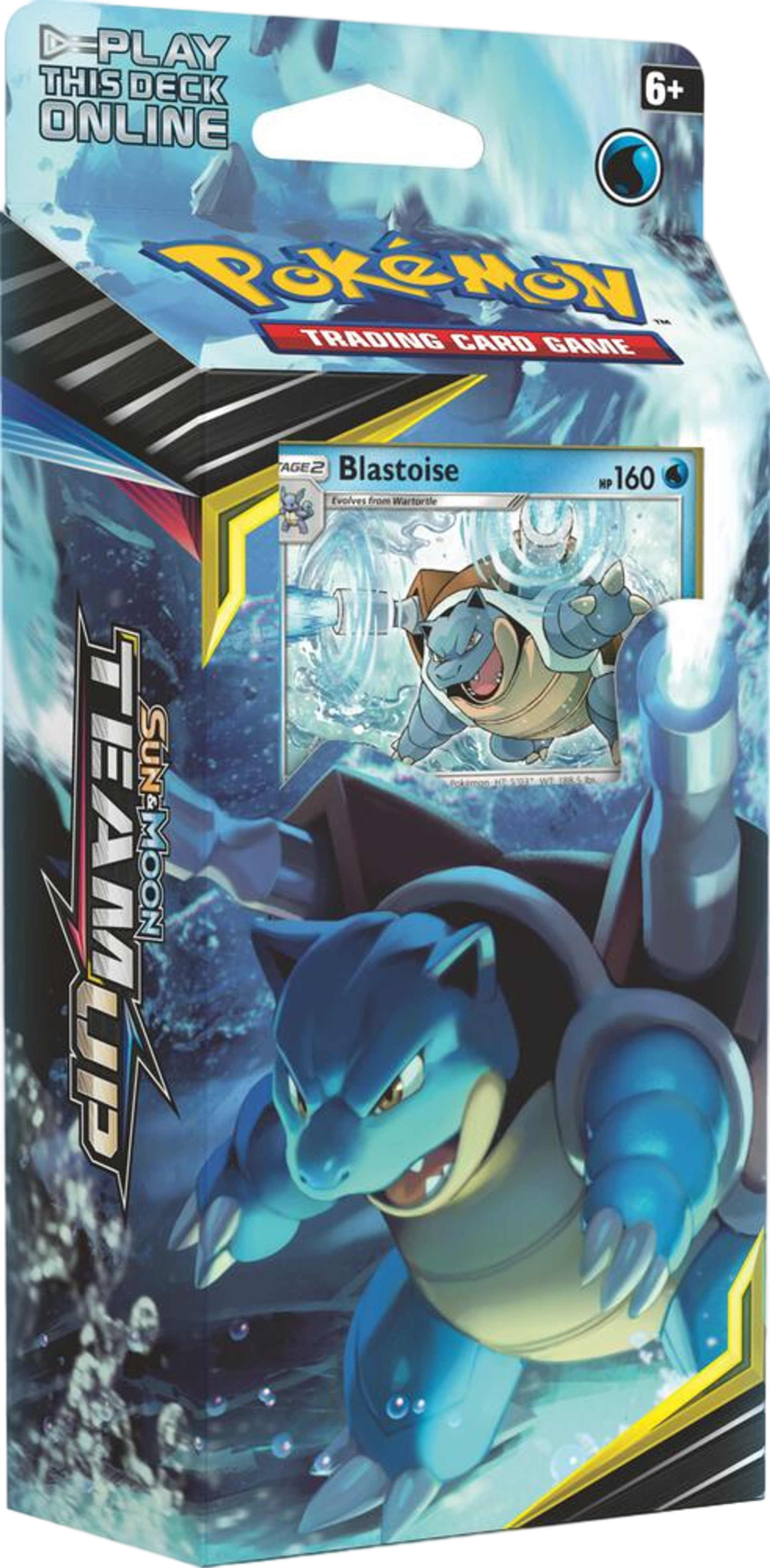 Team Up Theme Deck - "Torrential Cannon" [Blastoise] from SM - Team Up - Pokémon