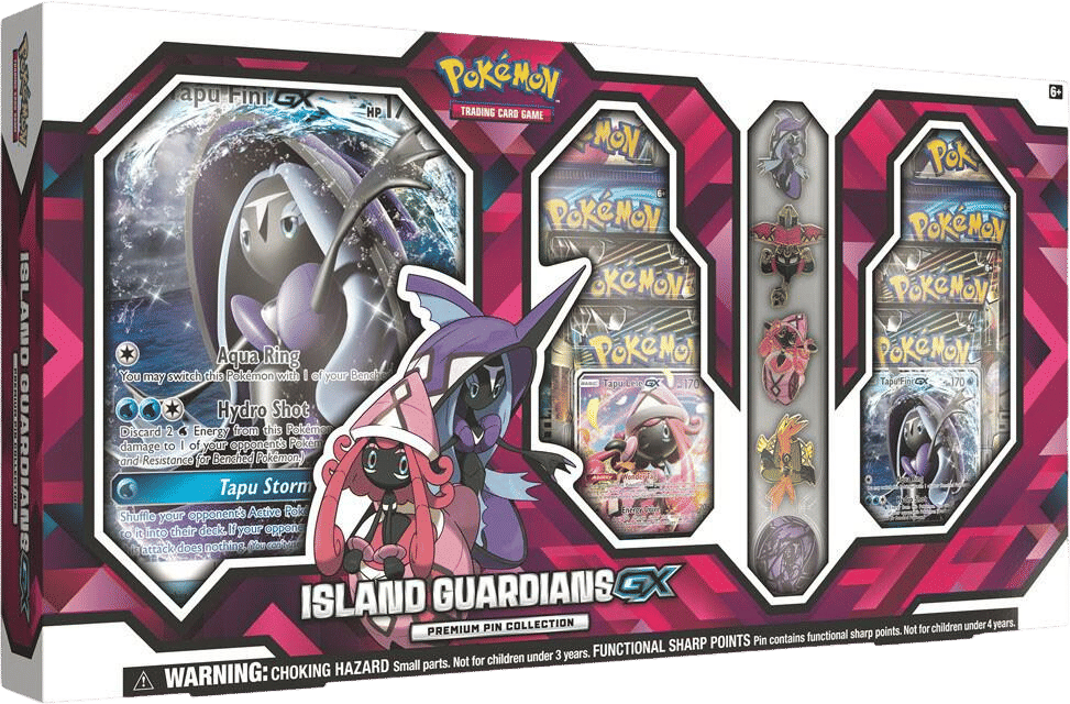 Premium Pin Collection Island Guardians GX — SM - Lost Thunder — Pokemon