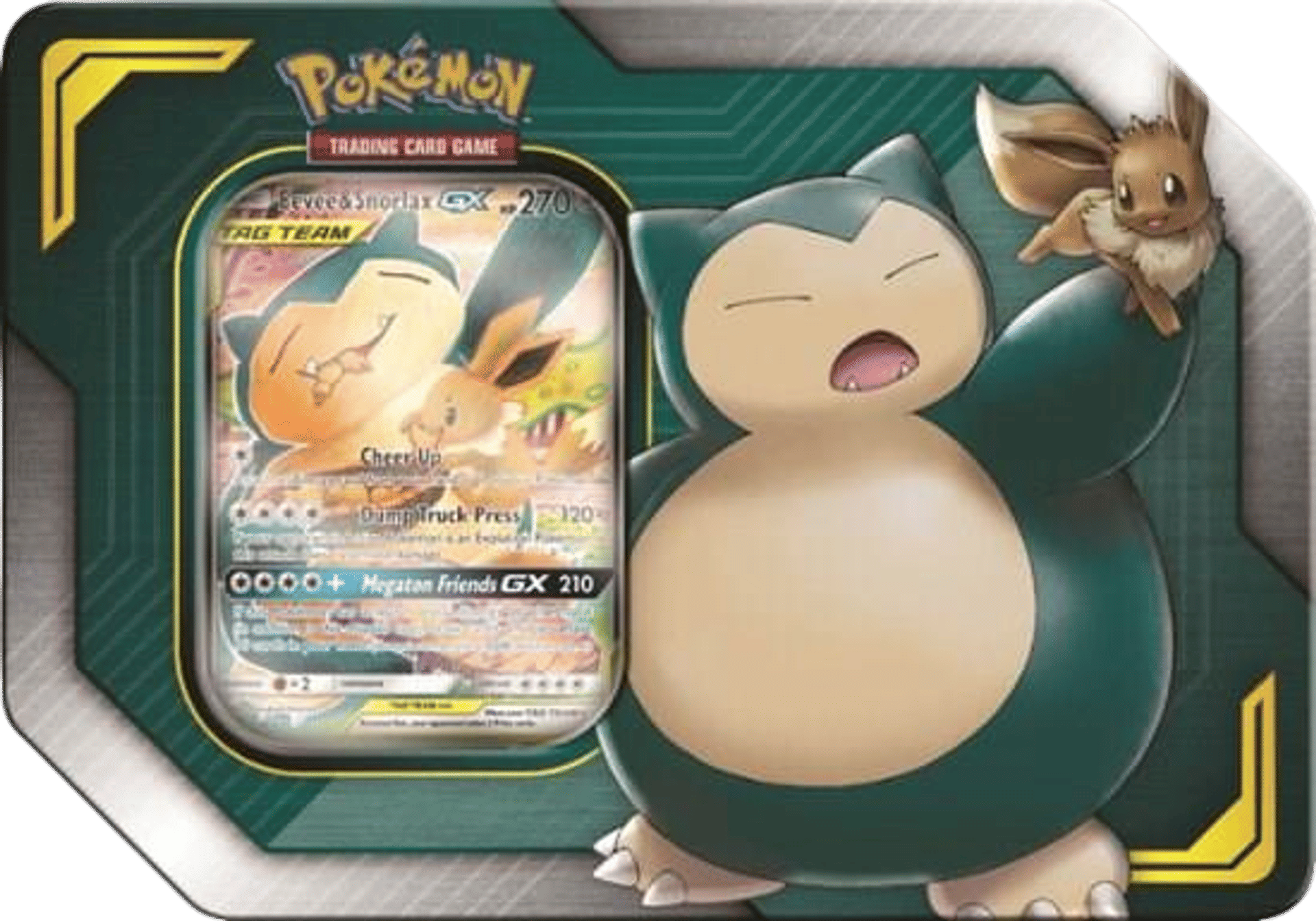 TAG TEAM Tin [Eevee & Snorlax GX] from SM - Team Up - Pokémon