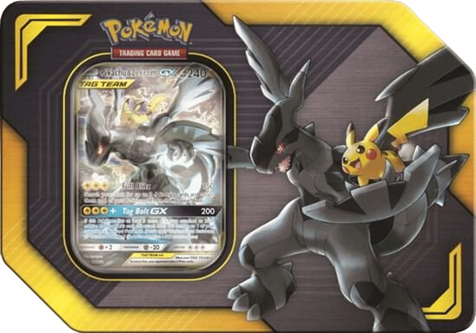 TAG TEAM Tin [Pikachu & Zekrom GX] from SM - Team Up - Pokémon
