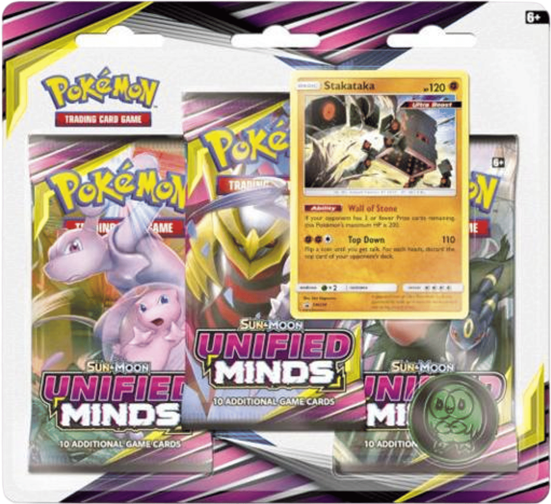 Product image for Unified Minds 3 Pack Blister [Stakataka]