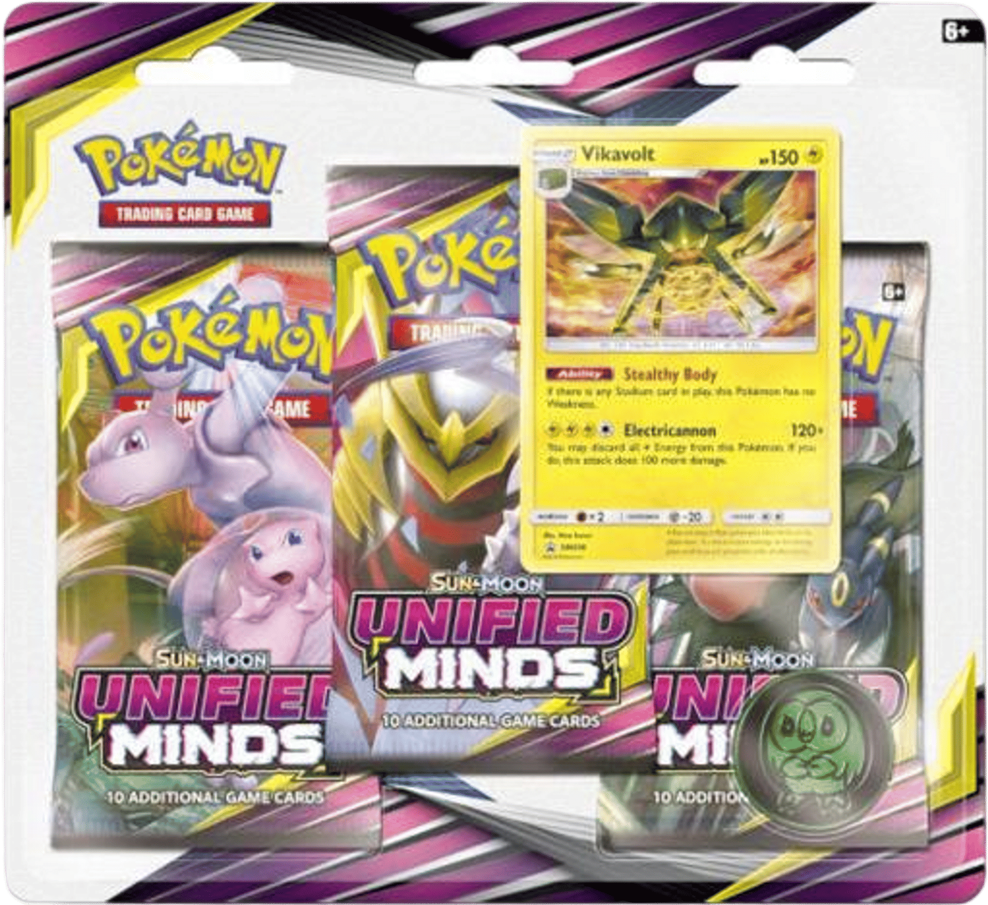 Product image for Unified Minds 3 Pack Blister [Vikavolt]