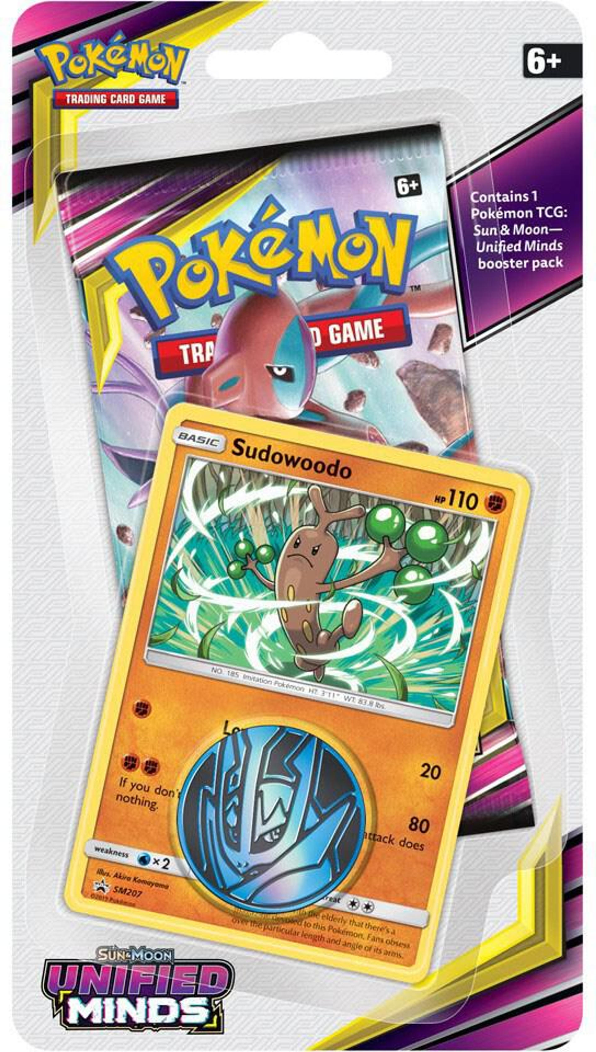 Product image for Unified Minds Single Pack Blister [Sudowoodo]