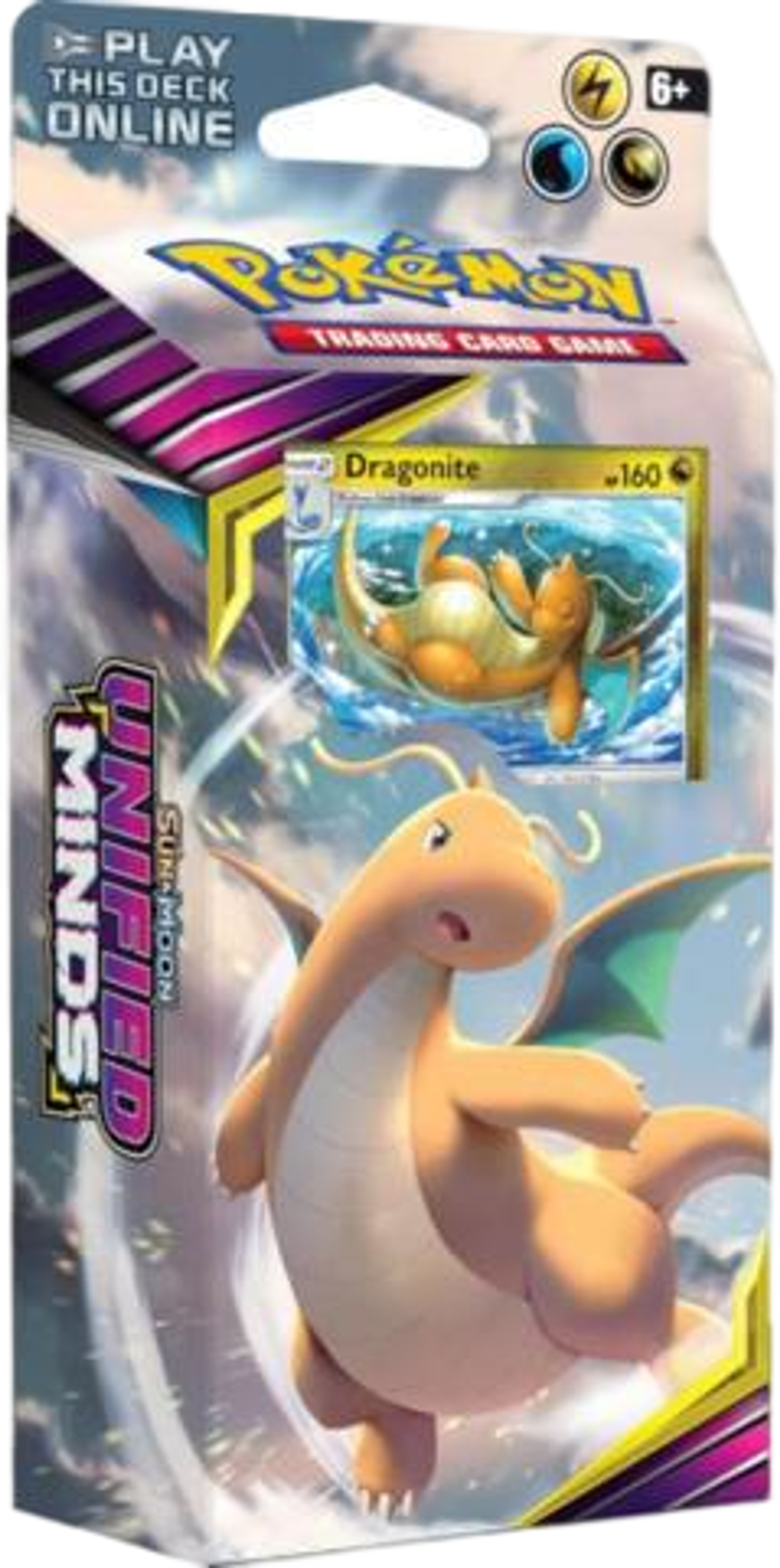 Product image for Unified Minds Theme Deck - "Soaring Storm" [Dragonite]