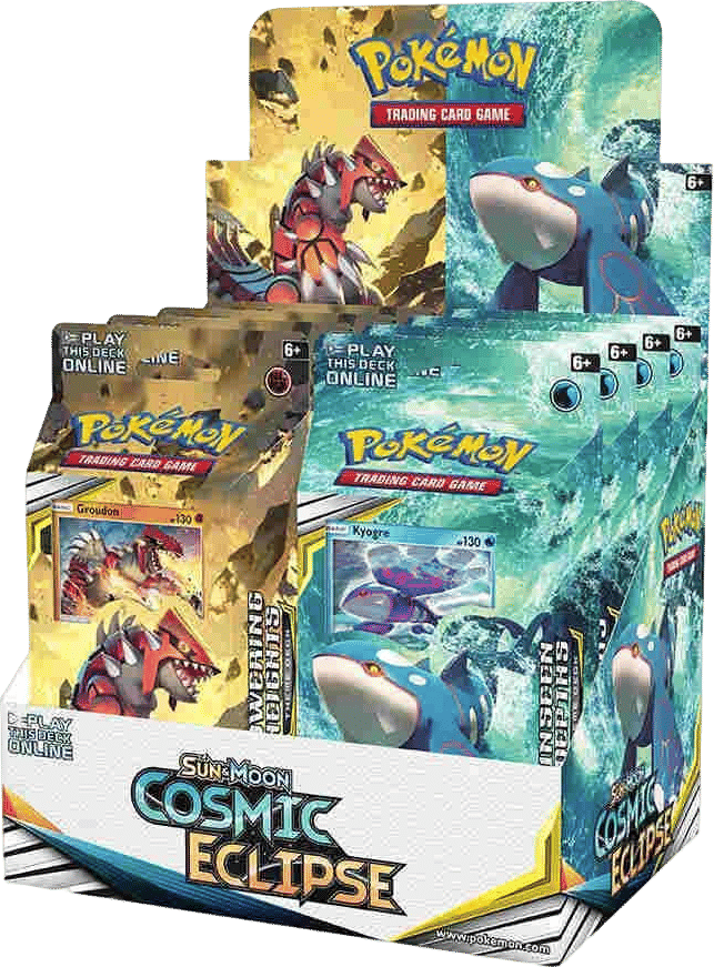 Cosmic Eclipse Theme Deck Display — SM - Cosmic Eclipse — Pokemon