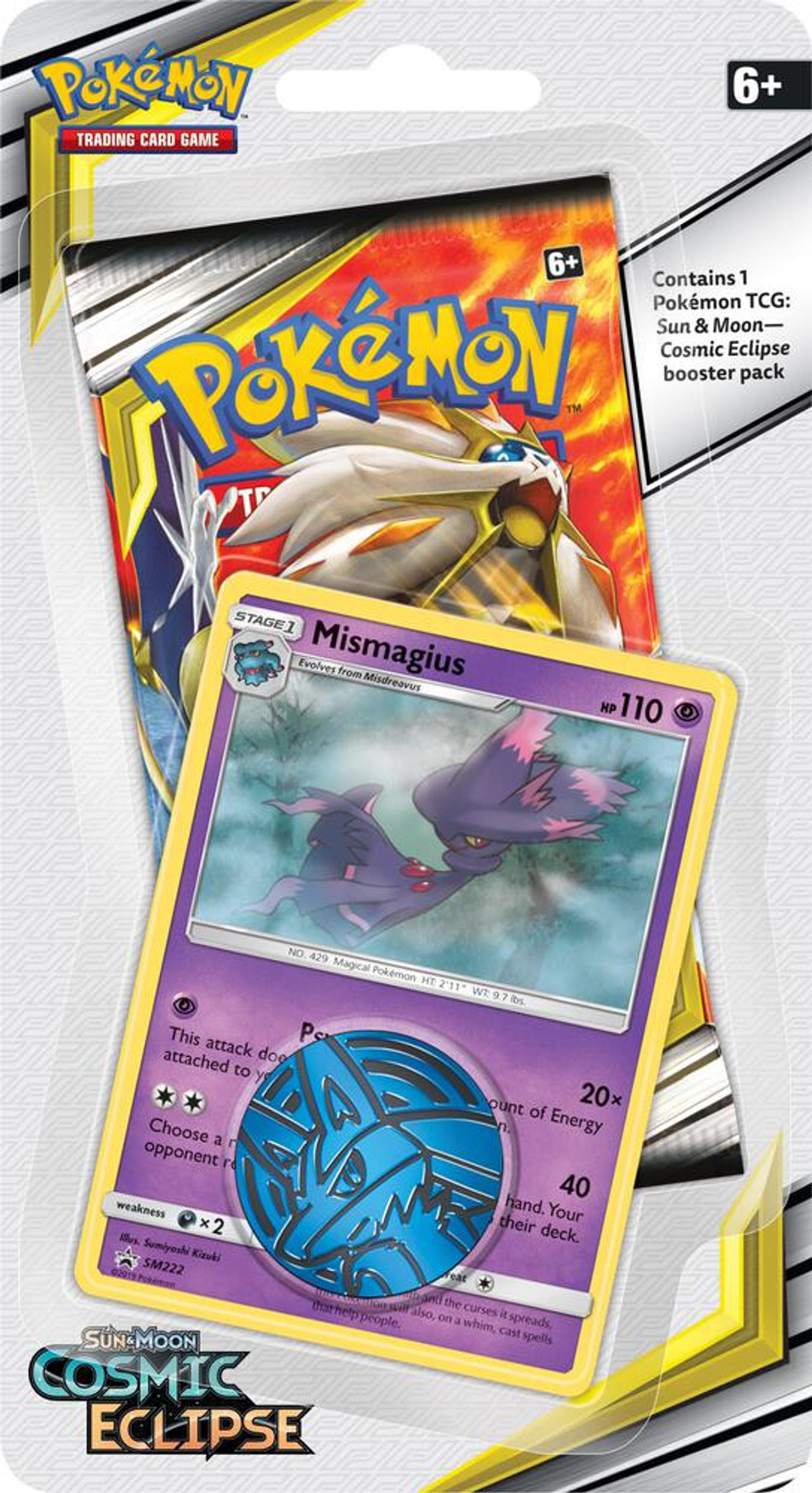 Product image for Cosmic Eclipse Single Pack Blister [Mismagius]