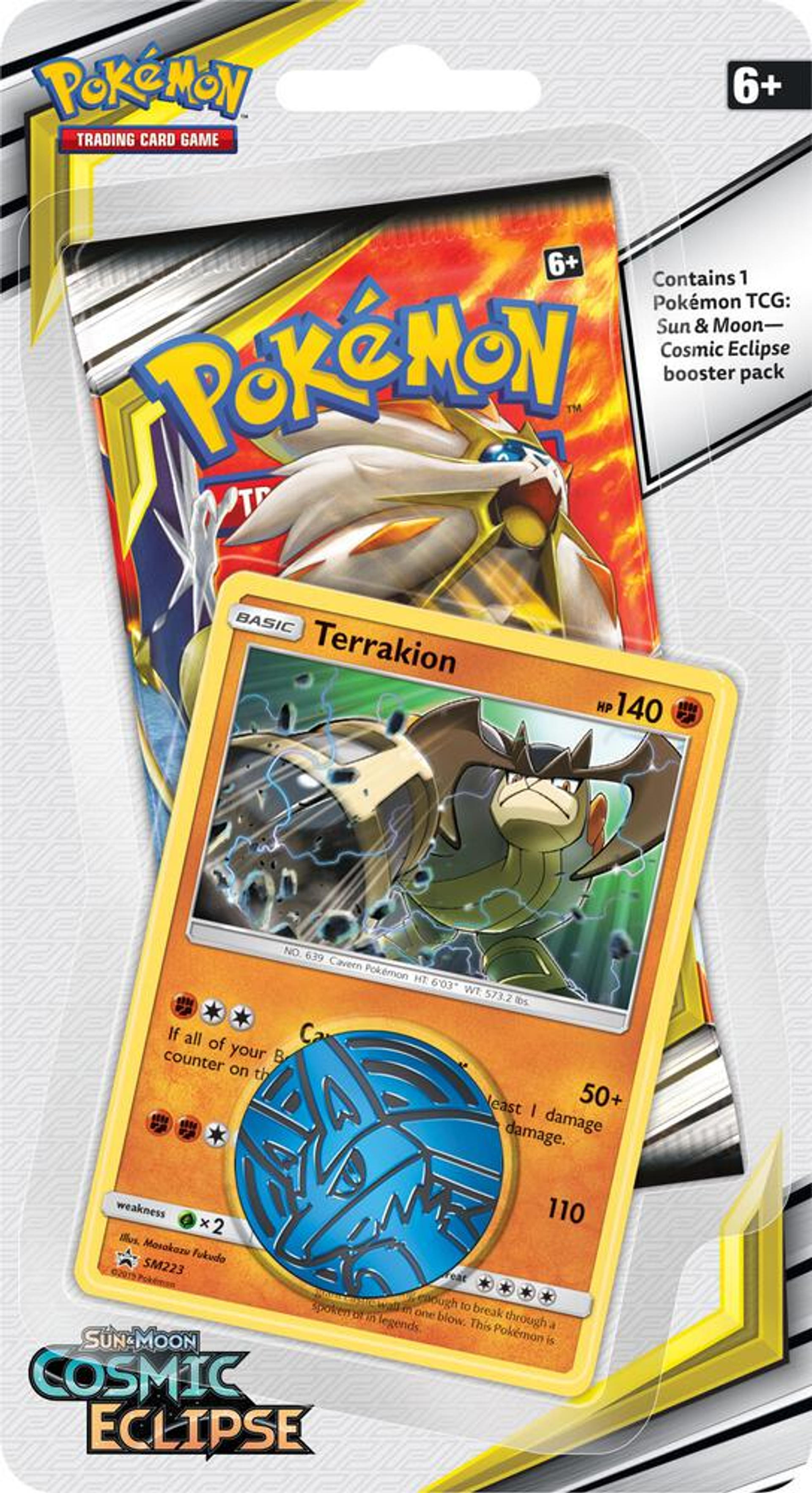 Product image for Cosmic Eclipse Single Pack Blister [Terrakion]