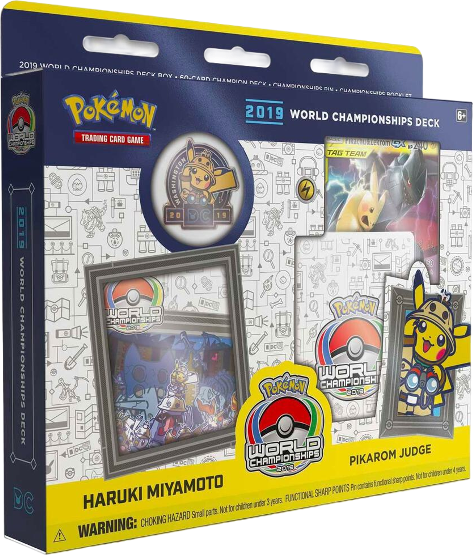 2019 World Championship Deck: Haruki Miyamoto (Pikarom Judge) from World Championship Decks - Pokémon