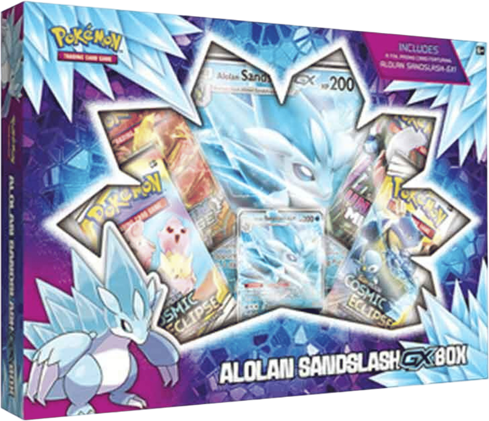 Alolan Sandslash GX Box from Miscellaneous Cards & Products - Pokémon