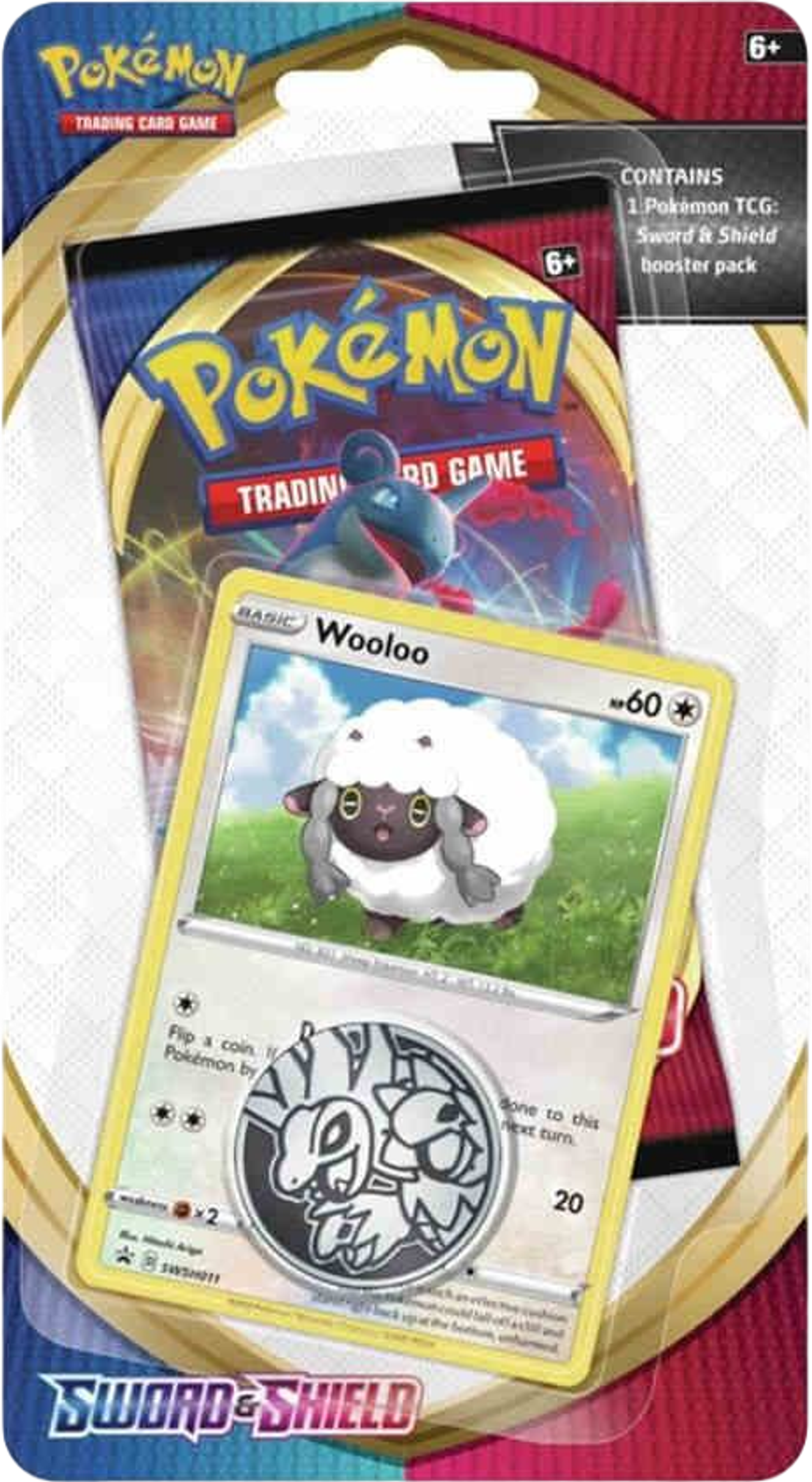 Product image for Sword & Shield Single Blister Pack [Wooloo]
