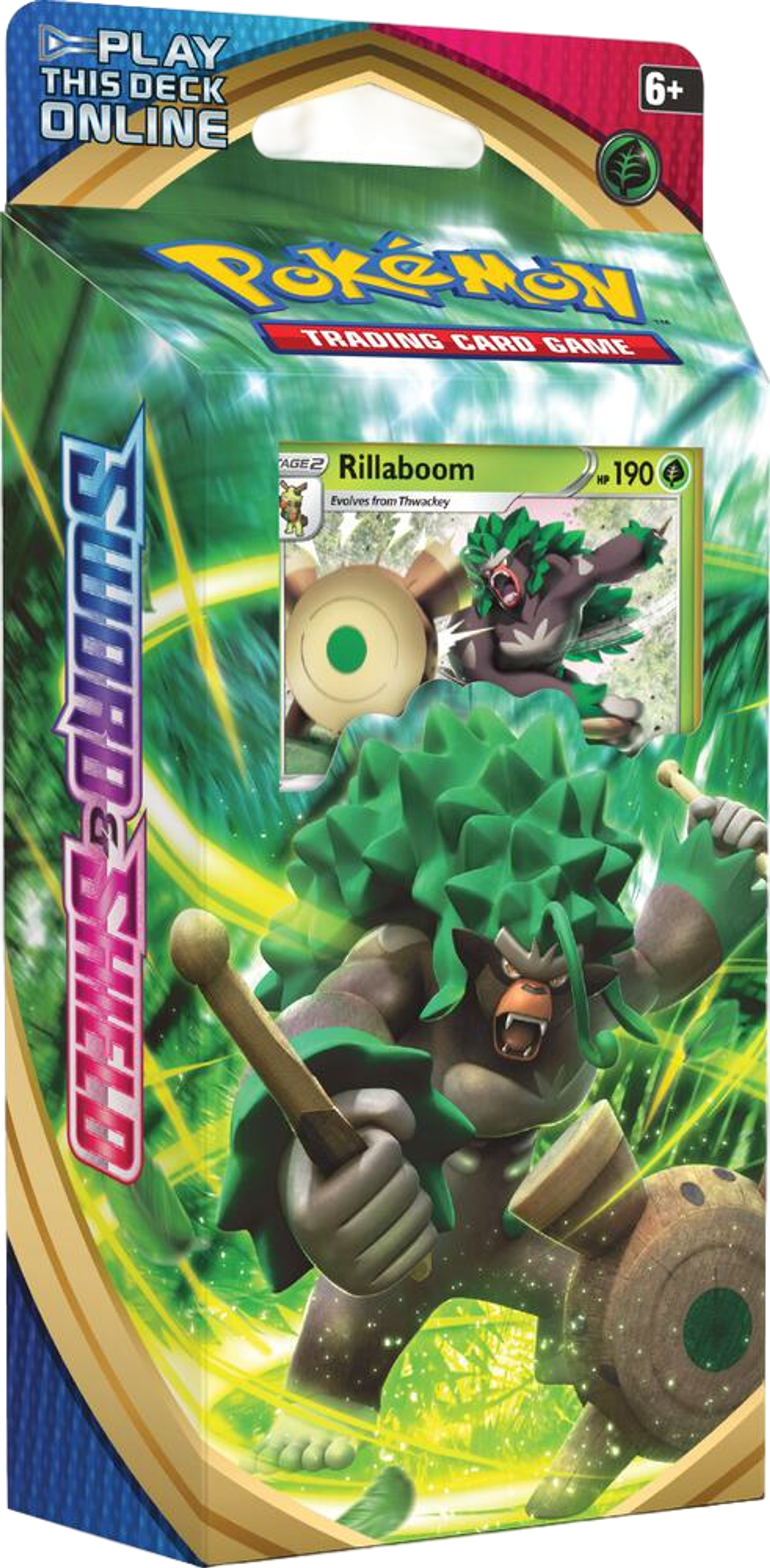 Product image for Sword & Shield Theme Deck [Rillaboom]