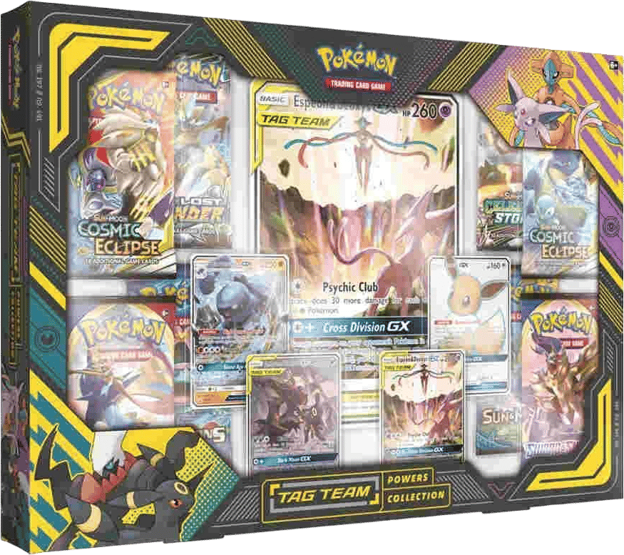 TAG TEAM Powers Collection [Espeon & Deoxys GX] — Miscellaneous Cards & Products — Pokemon