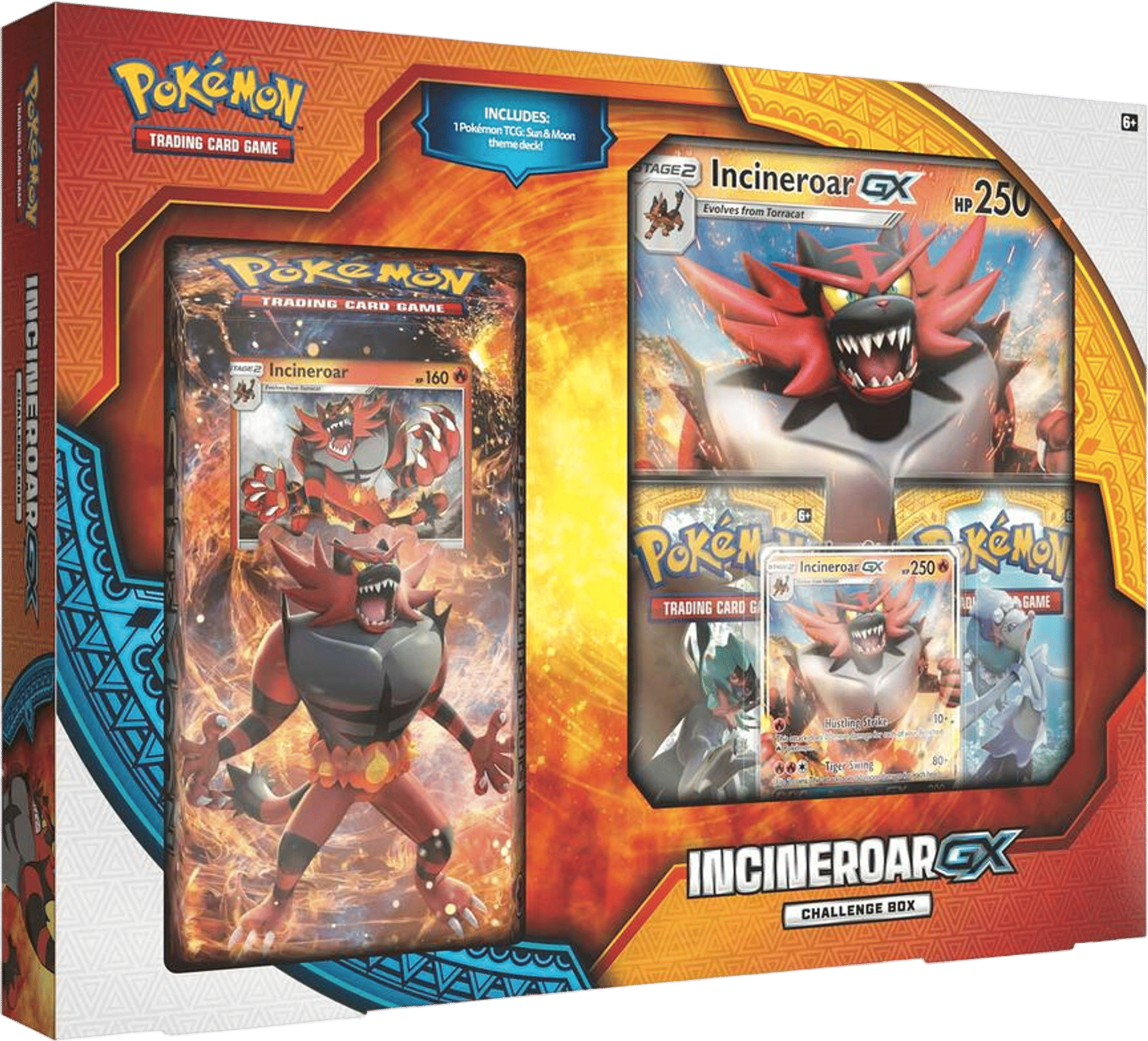Incineroar GX Challenge Box from SM Base Set - Pokémon