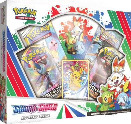 Sword & Shield Figure Collection — SWSH02: Rebel Clash — Pokemon