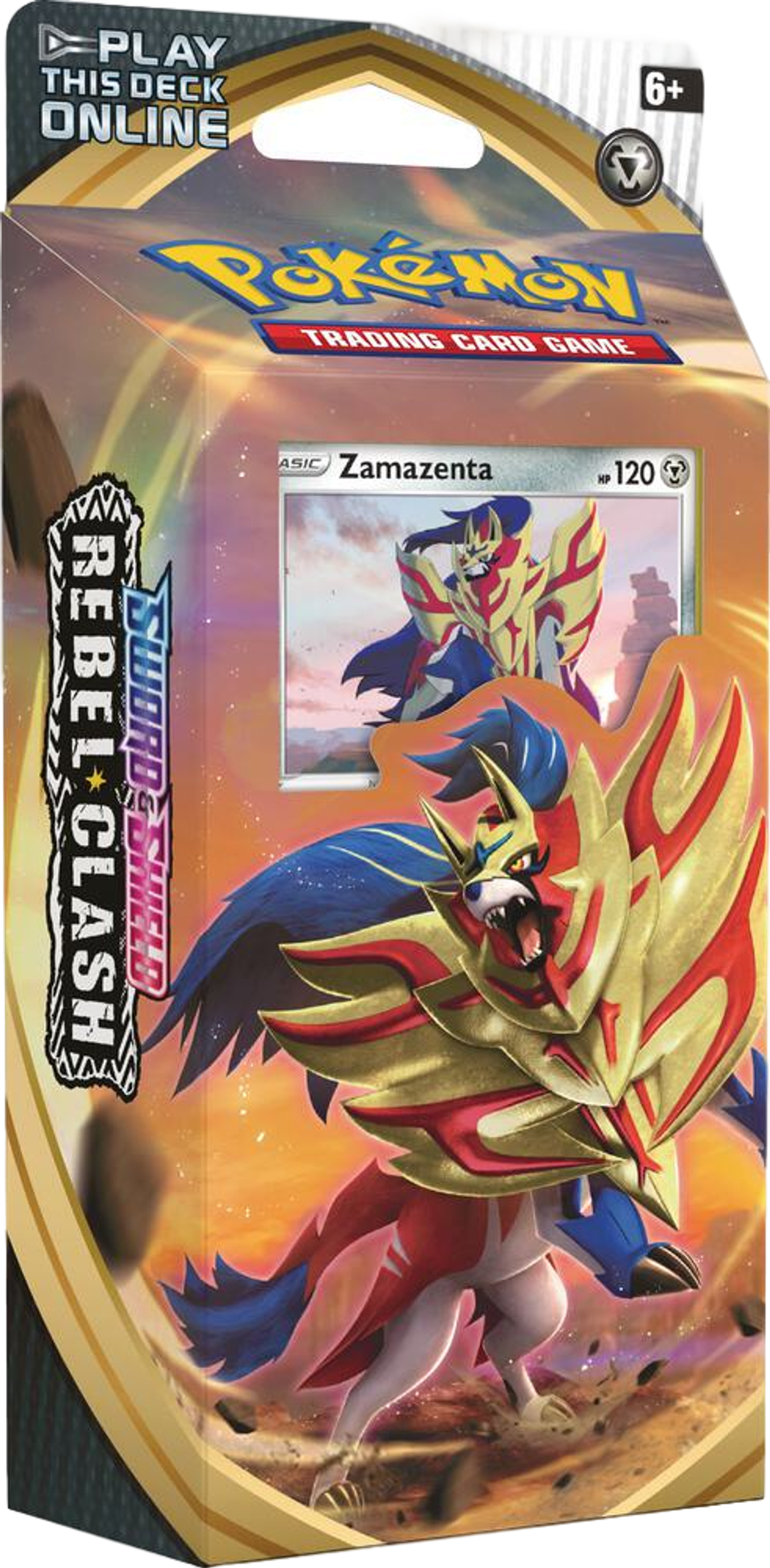 Product image for Rebel Clash Theme Deck [Zamazenta]