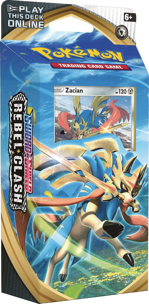 Rebel Clash Theme Deck [Zacian] — SWSH02: Rebel Clash — Pokemon