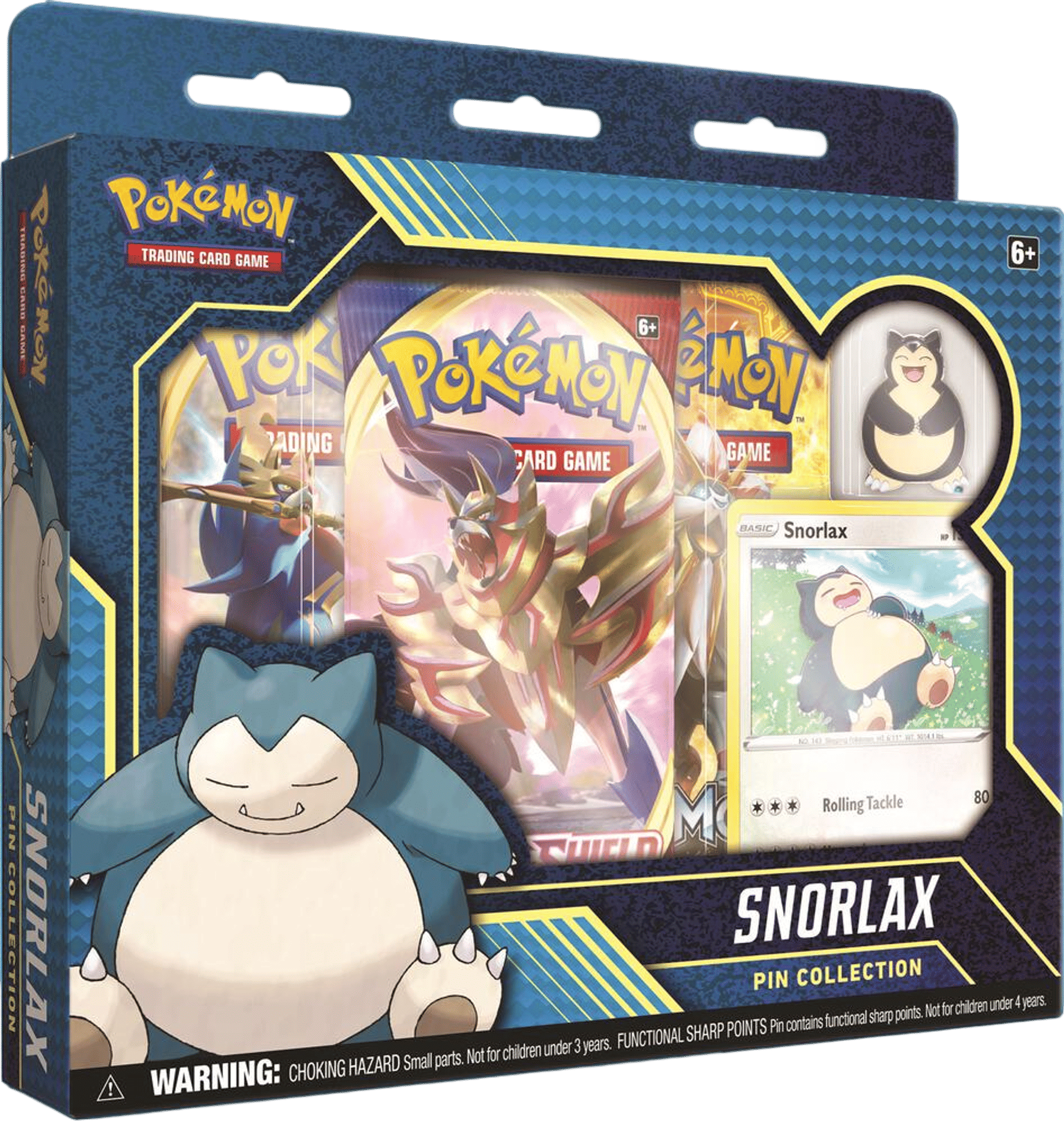 Snorlax Pin Collection from SWSH01: Sword & Shield Base Set - Pokémon