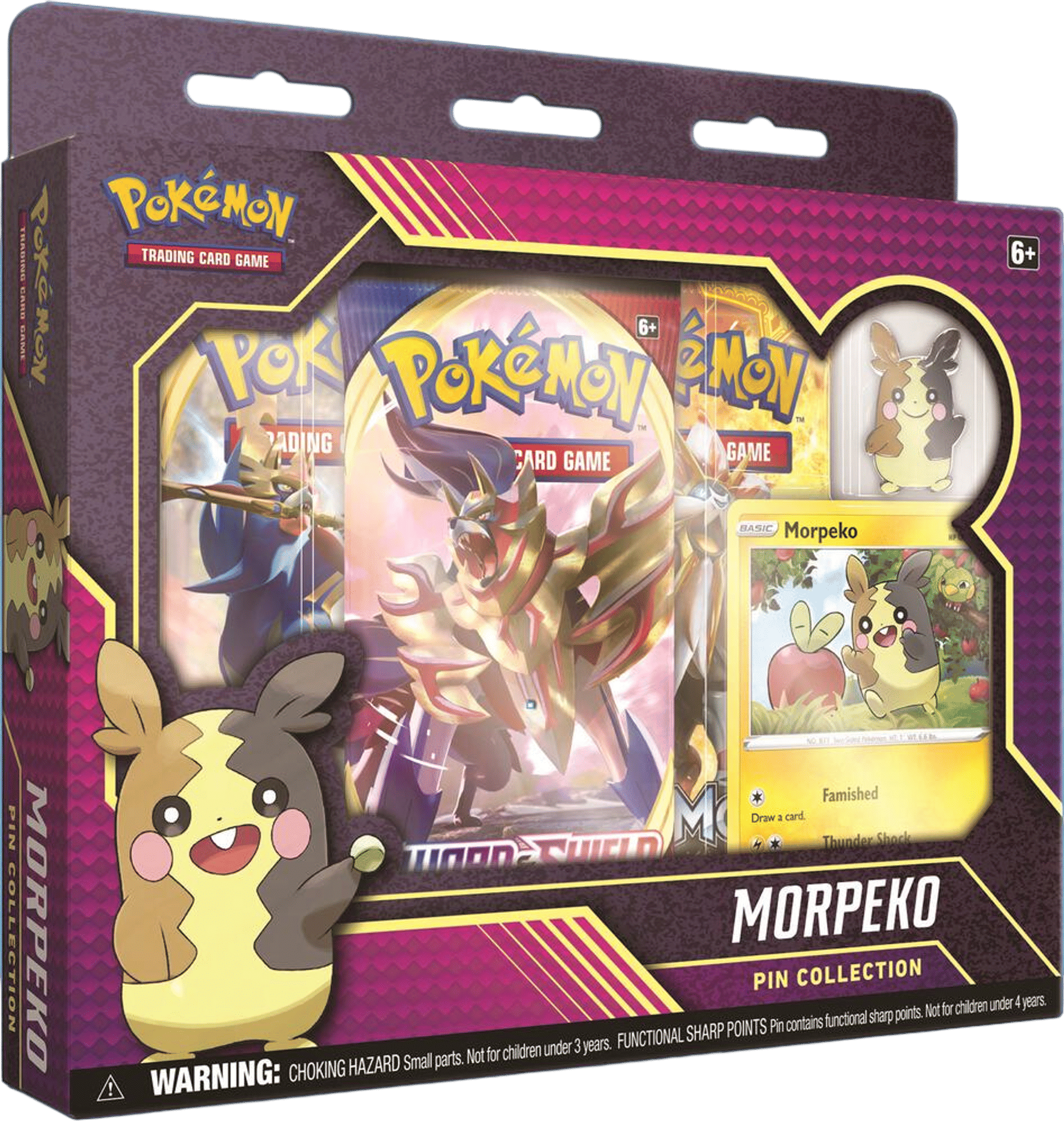 Morpeko Pin Collection from SWSH01: Sword & Shield Base Set - Pokémon