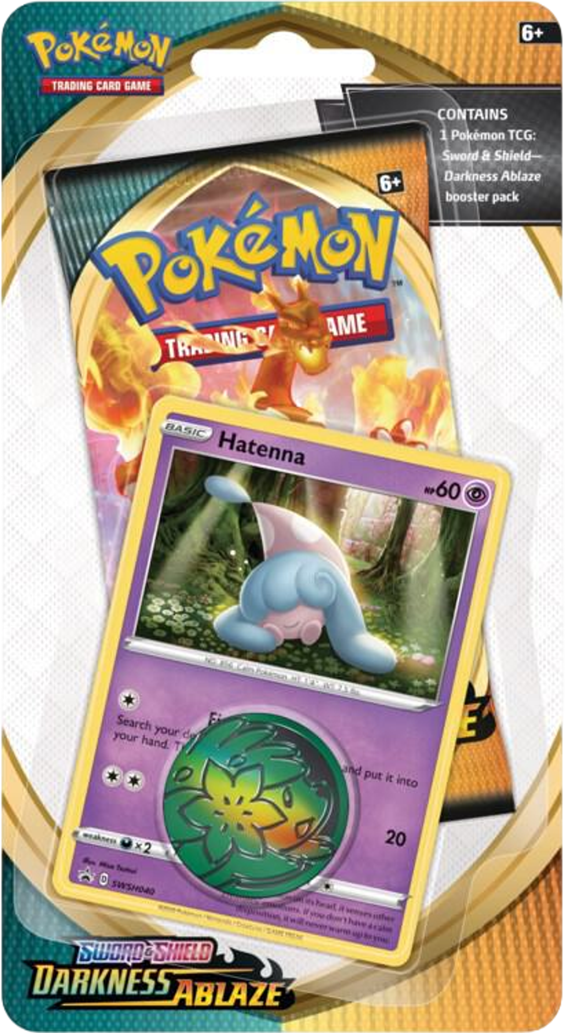 Product image for Blister 1-Pack de Darkness Ablaze: Hatenna