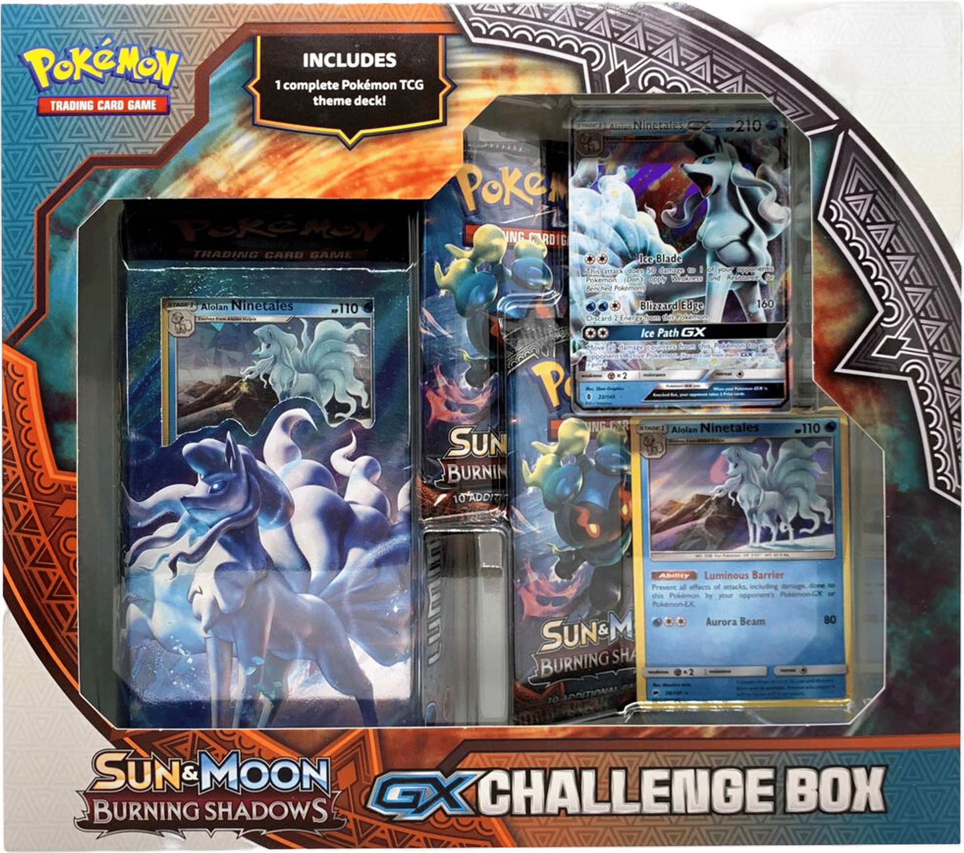 Product image for Alolan Ninetales GX Challenge Box