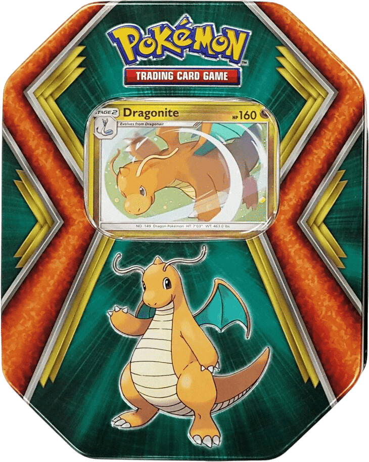 Dragonite Dragons Tin — Miscellaneous Cards & Products — Pokemon