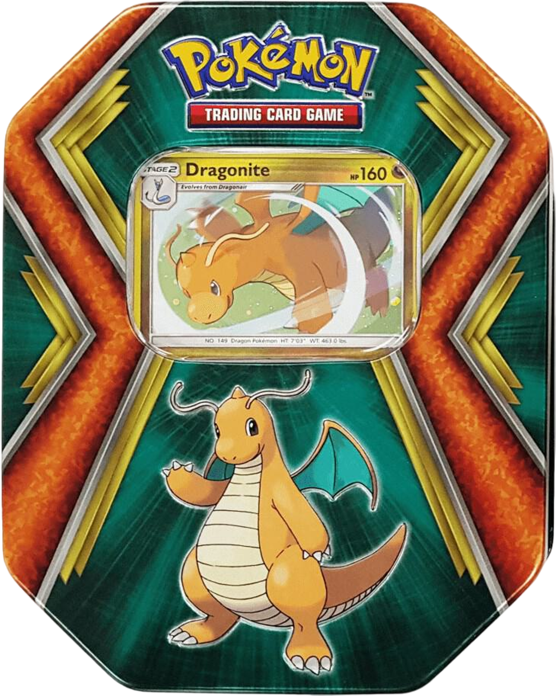 Dragonite Dragons Tin from Miscellaneous Cards & Products - Pokémon