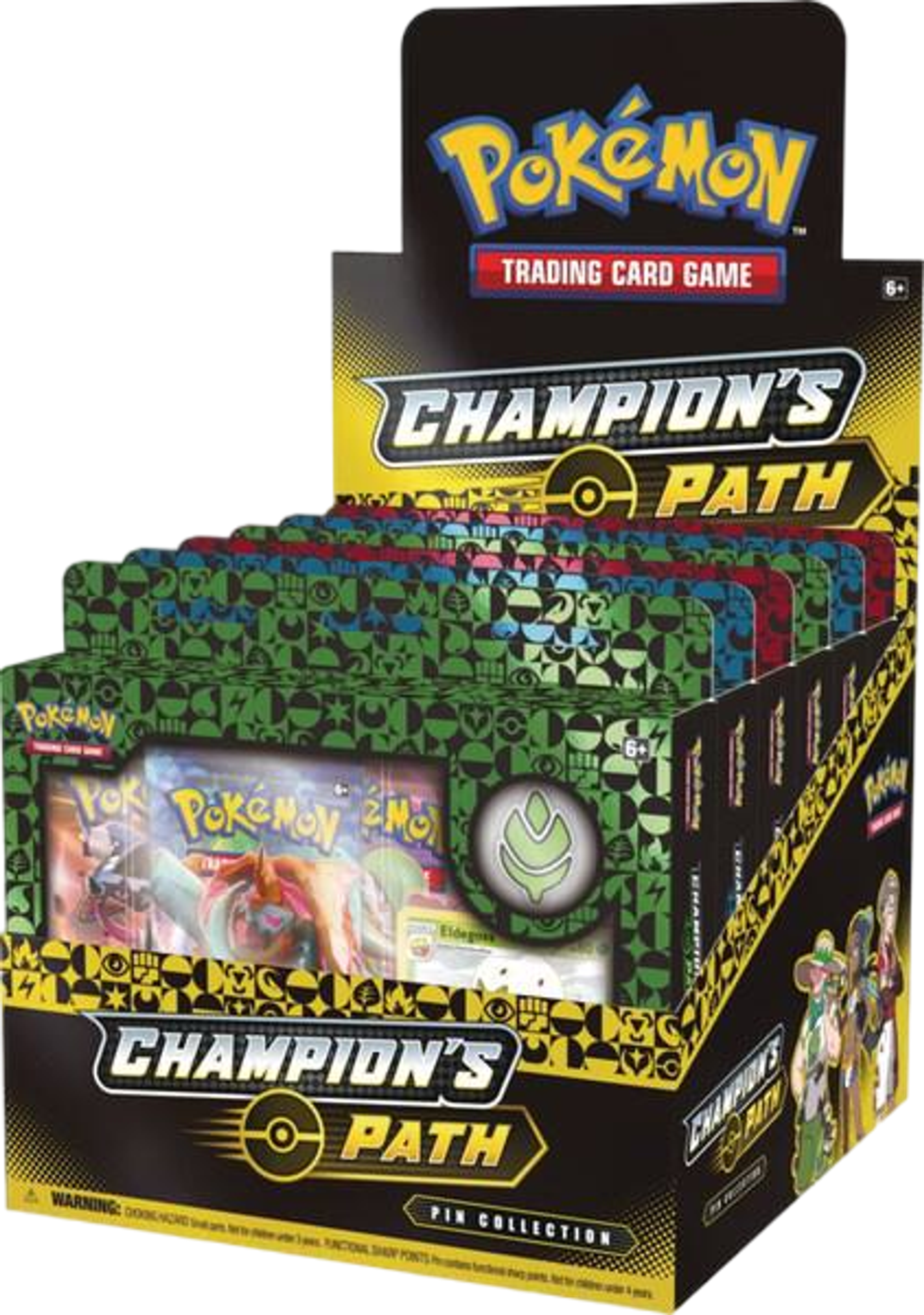 Product image for Champion's Path Pin Collection Display: Turffield, Hulbury, & Motostoke Gyms