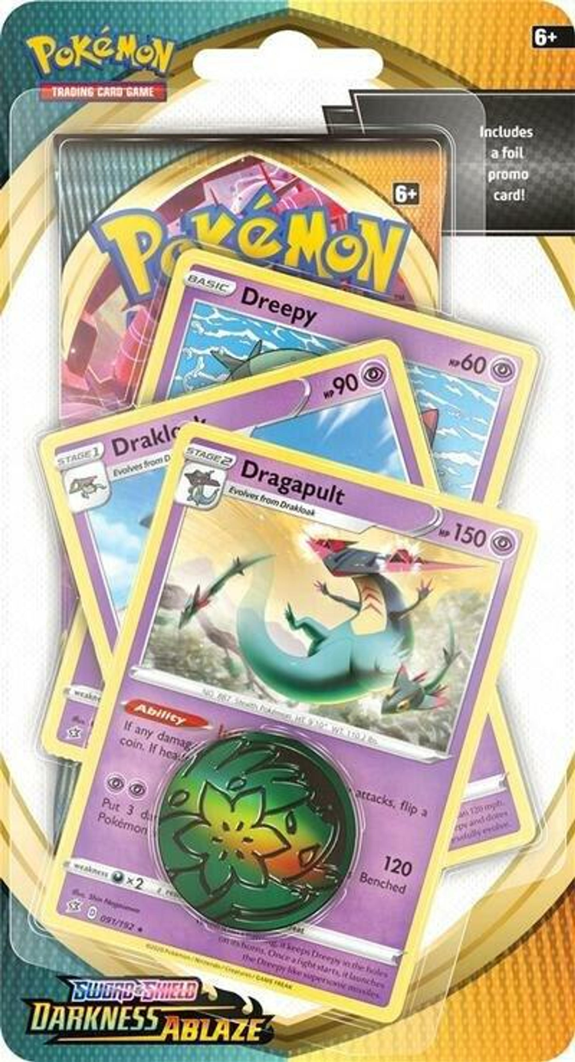 Product image for Premium Checklane Blister de Darkness Ablaze: Dragapult