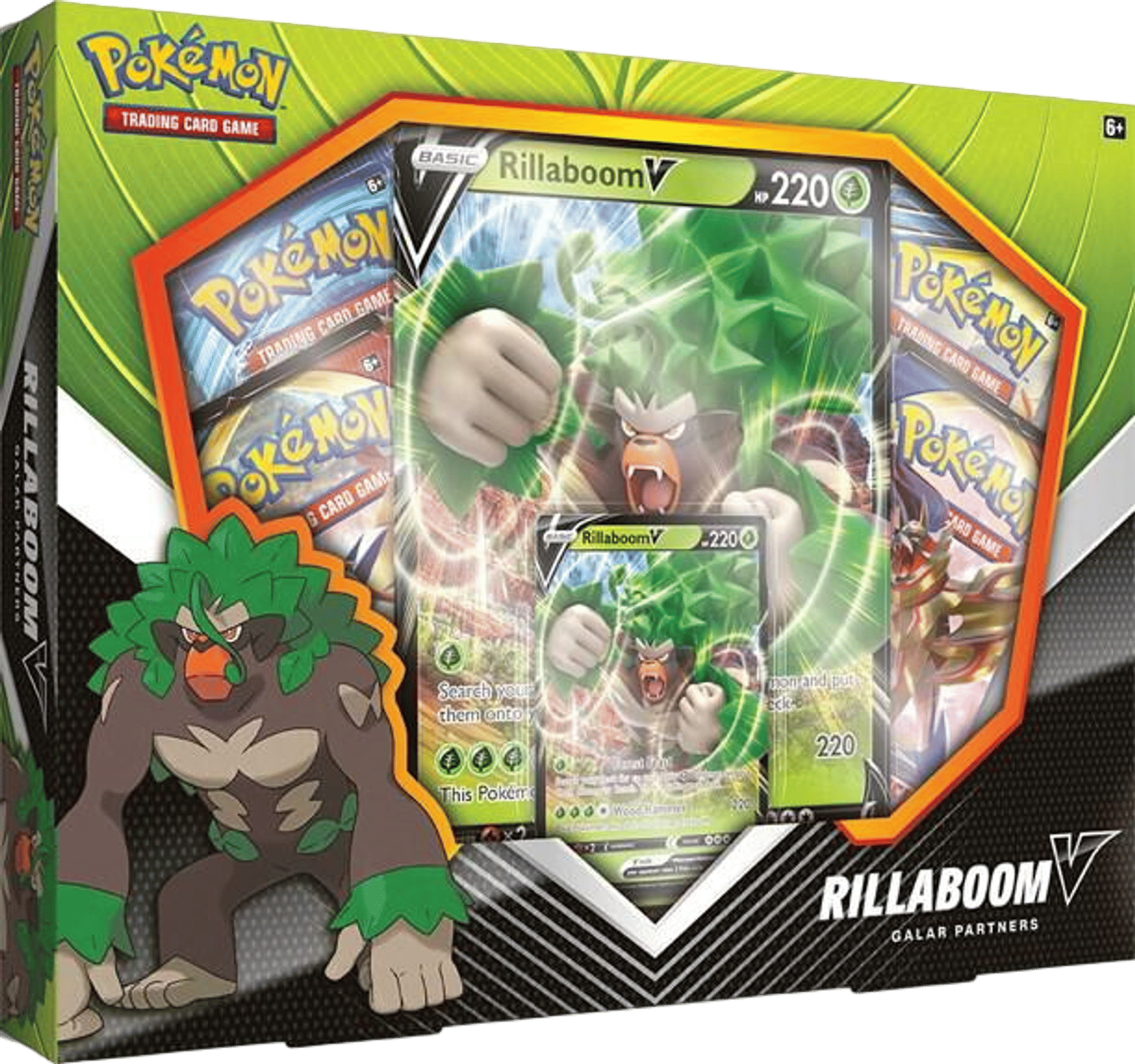 Galar Partners Box [Rillaboom V] from SWSH01: Sword & Shield Base Set - Pokémon