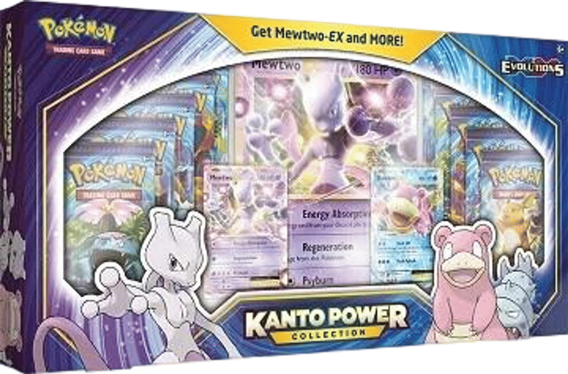 Product image for Kanto Power Collection [Mewtwo EX/Slowbro EX]