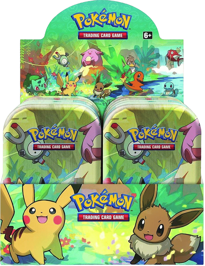Kanto Friends Mini Tin Display — Miscellaneous Cards & Products — Pokemon