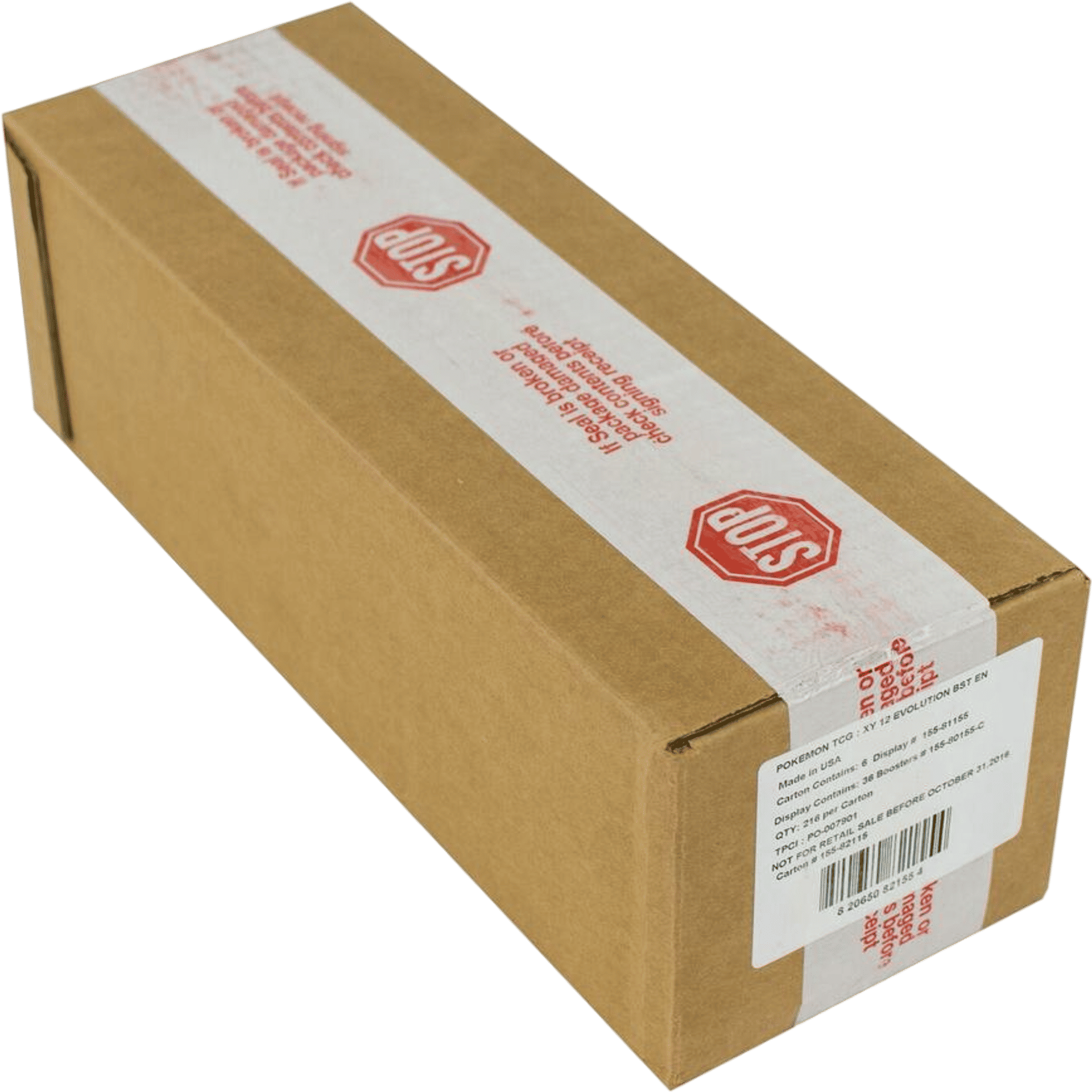 Product image for XY Evolutions Booster Box Case