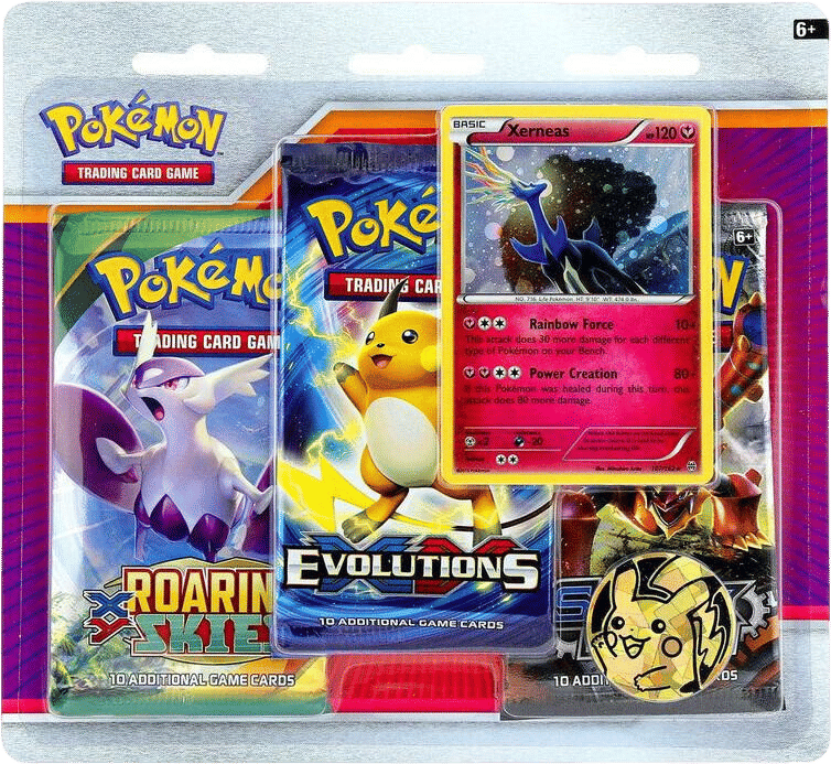 Tripack XY : Xerneas — XY - BREAKthrough — Pokemon