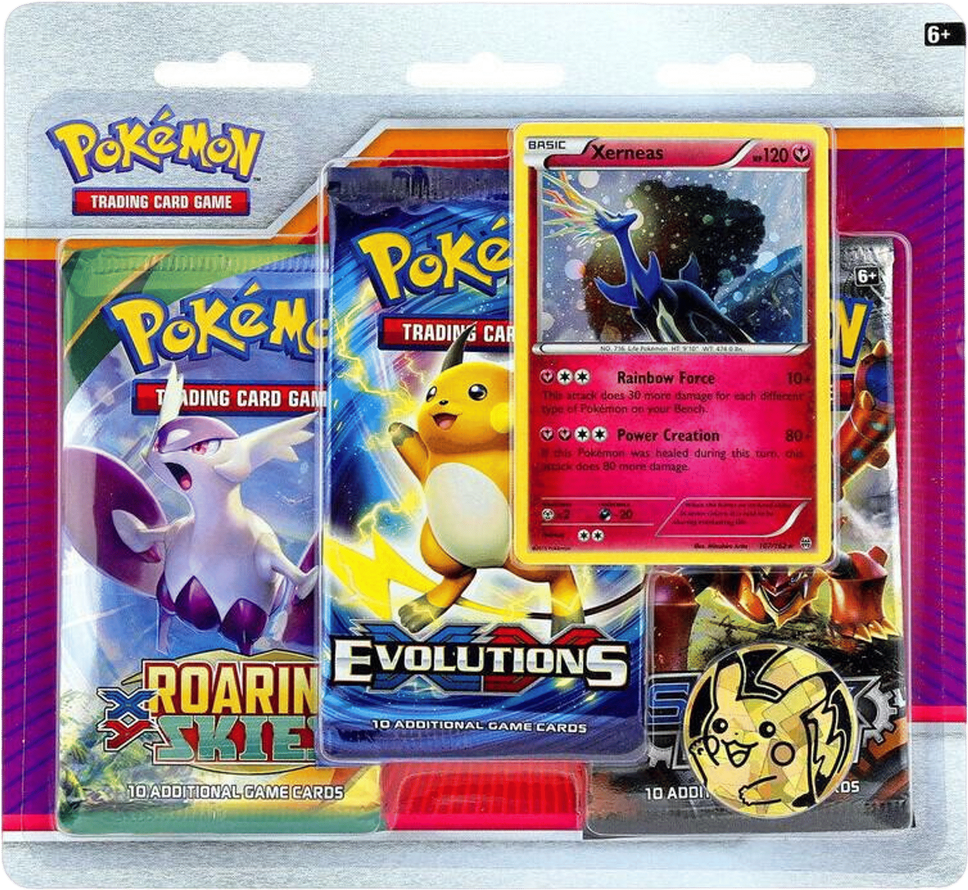 Product image for XY 3 Pack Blister [Xerneas]