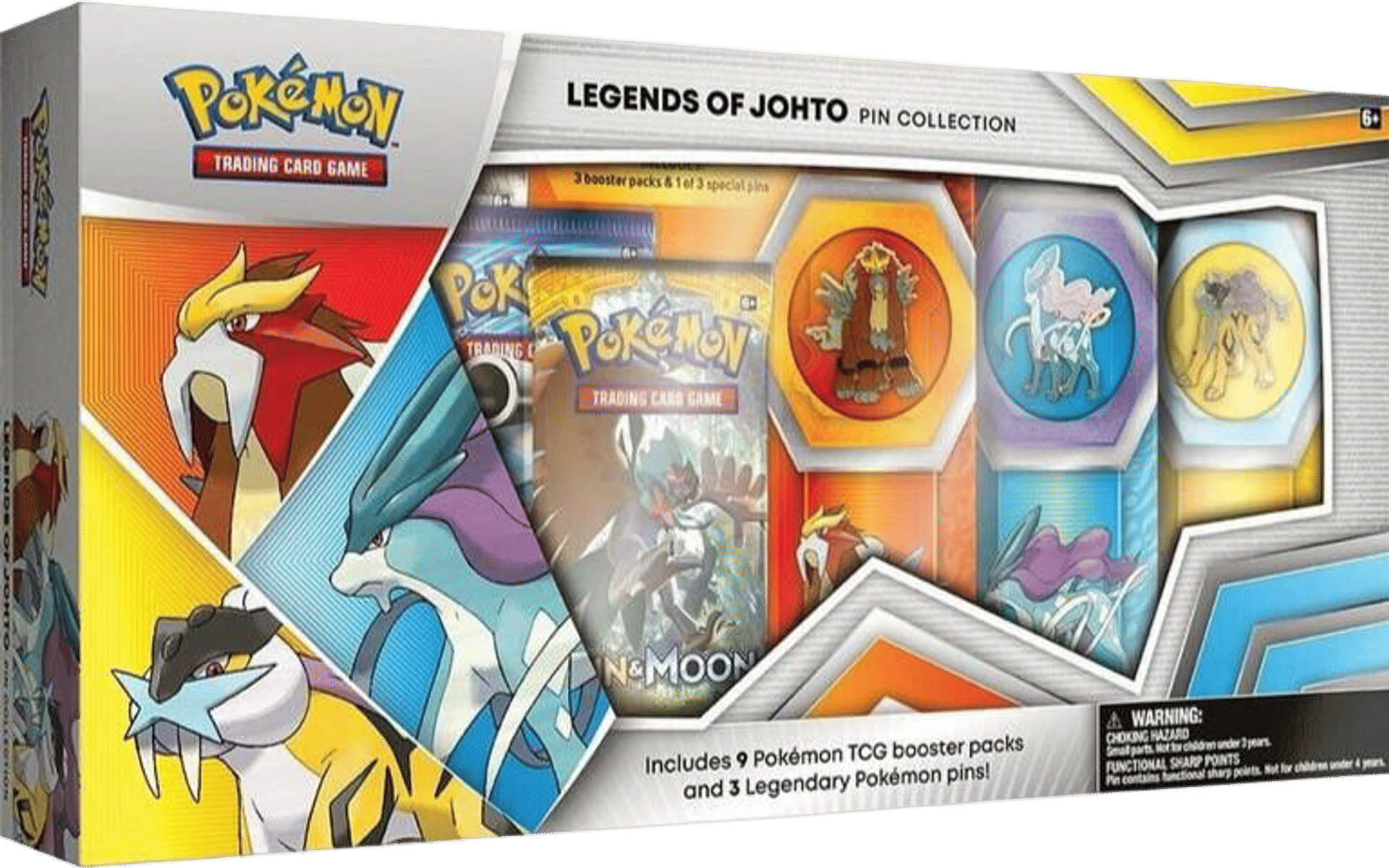 Legends of Johto Pin Collection from Miscellaneous Cards & Products - Pokémon