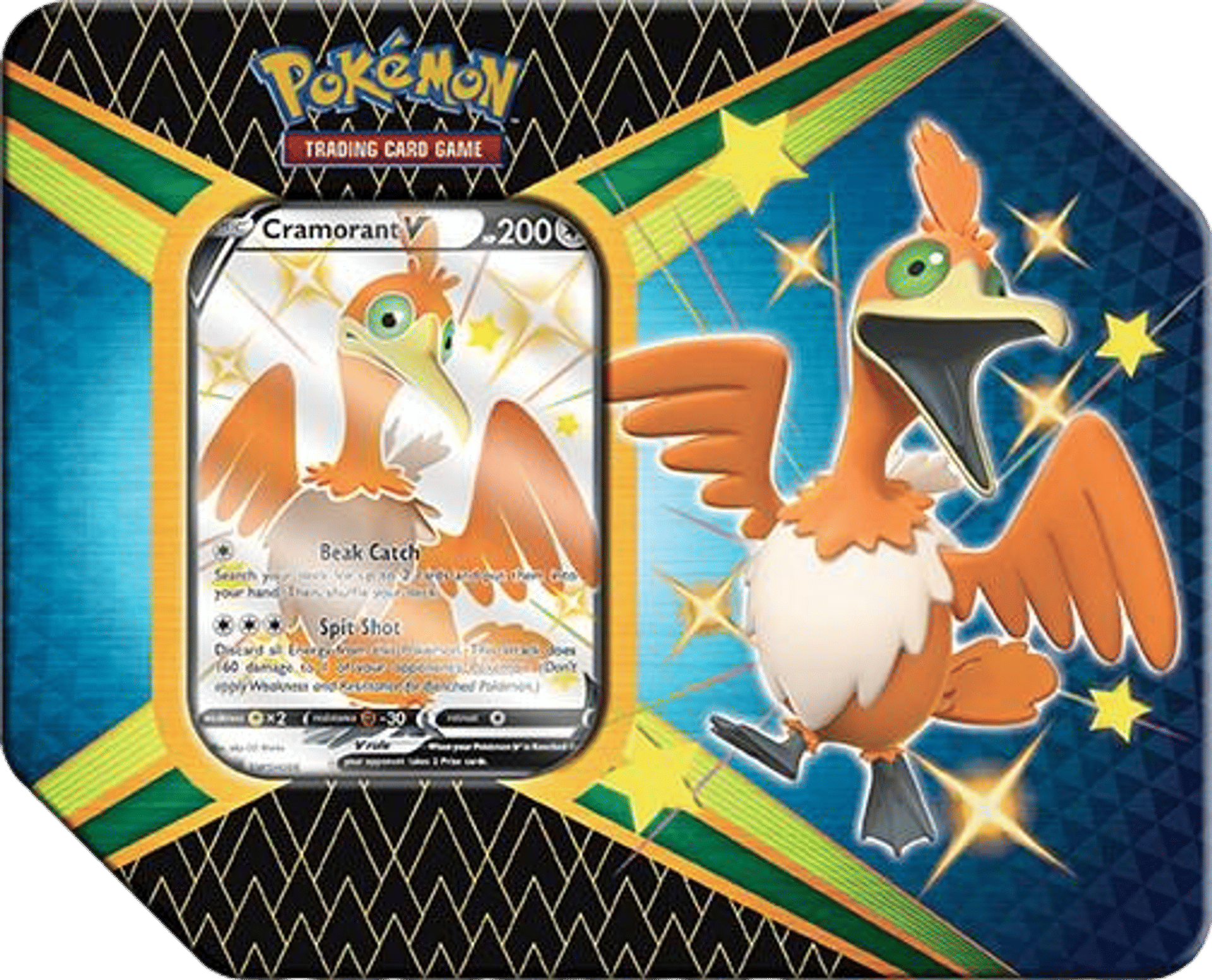 Shining Fates V Tin [Cramorant V] from Shining Fates - Pokémon