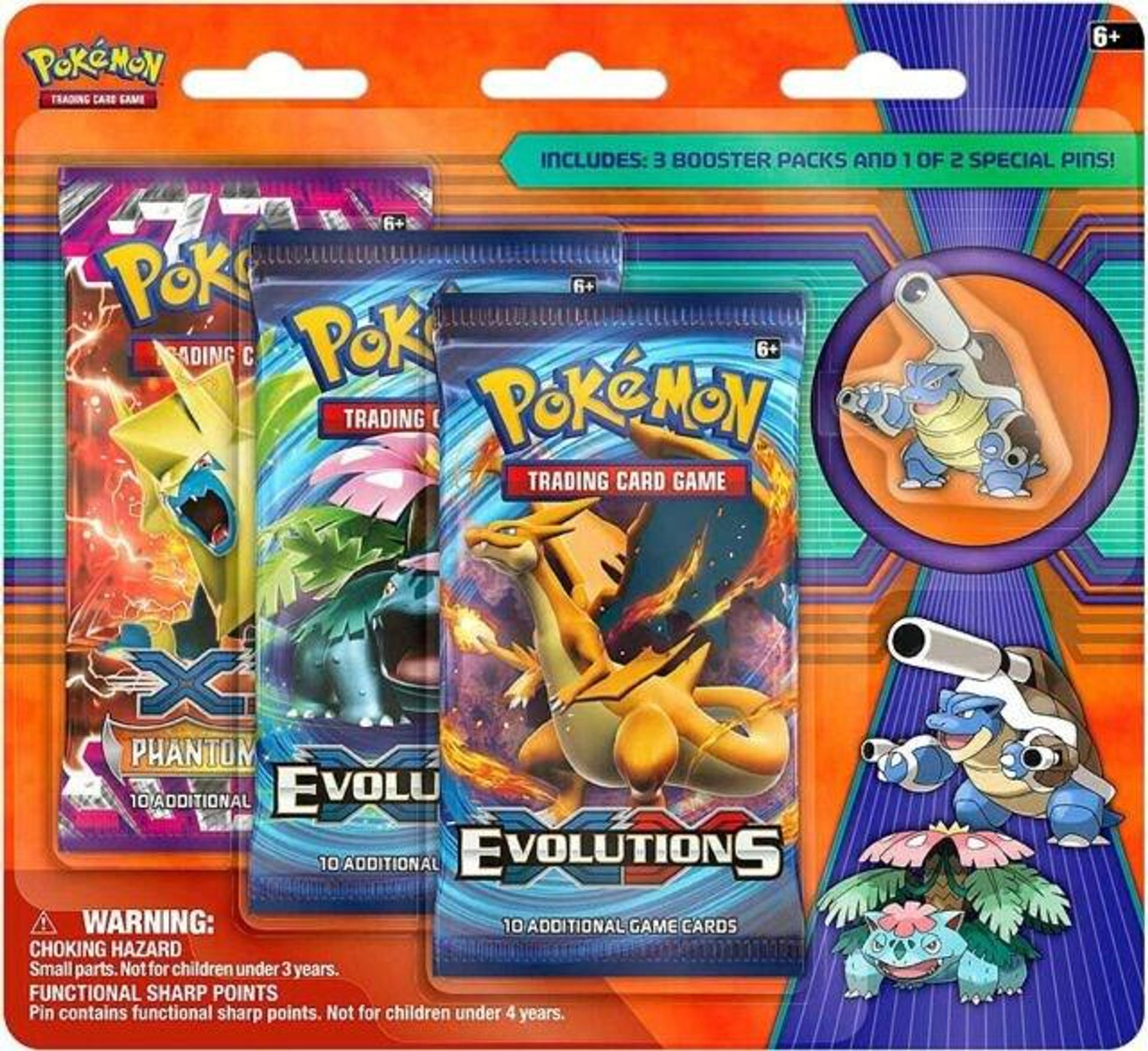 XY - Evolutions Pin Collection [Mega Blastoise] from XY - Evolutions - Pokémon