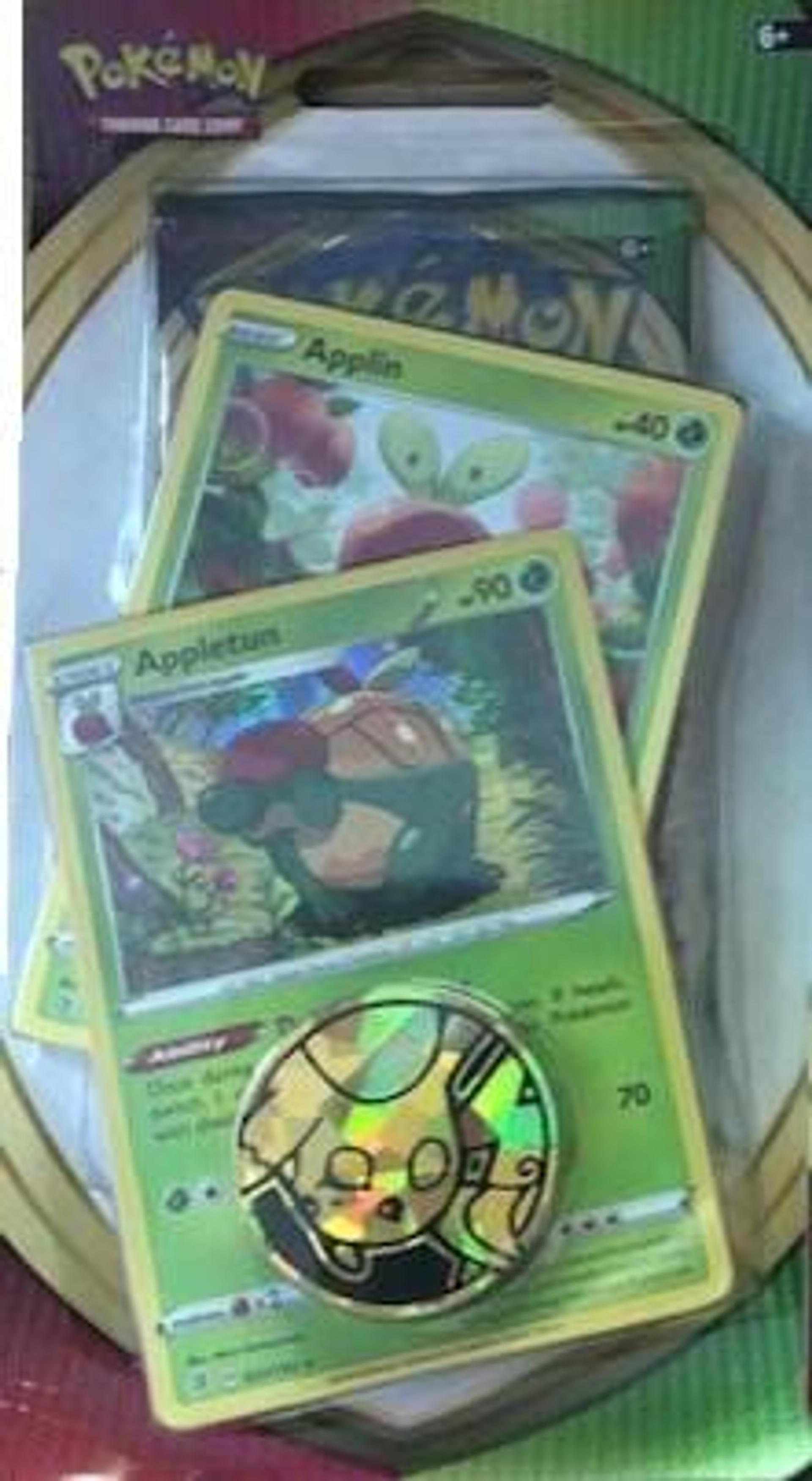 Vivid Voltage Premium Checklane Blister [Appletun] — SWSH04: Vivid Voltage — Pokemon